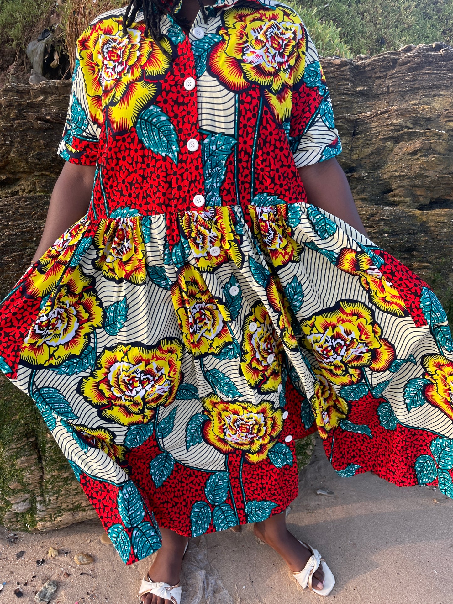AKUA SHIRTDRESS | FLORAL CONNECTION