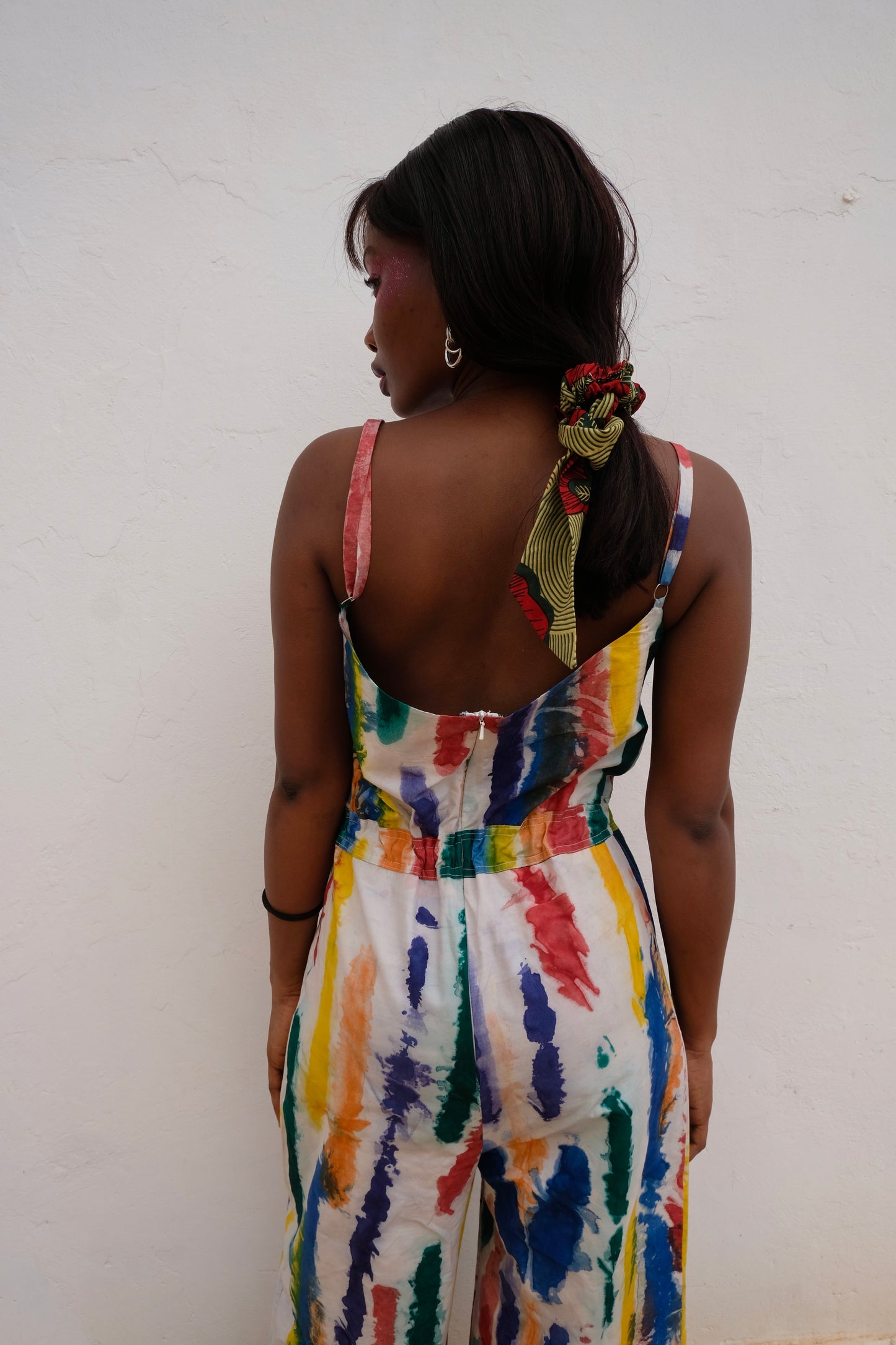 TEMA JUMPSUIT | BRUSH STROKES-READY TO SHIP-SIZE S & XXL