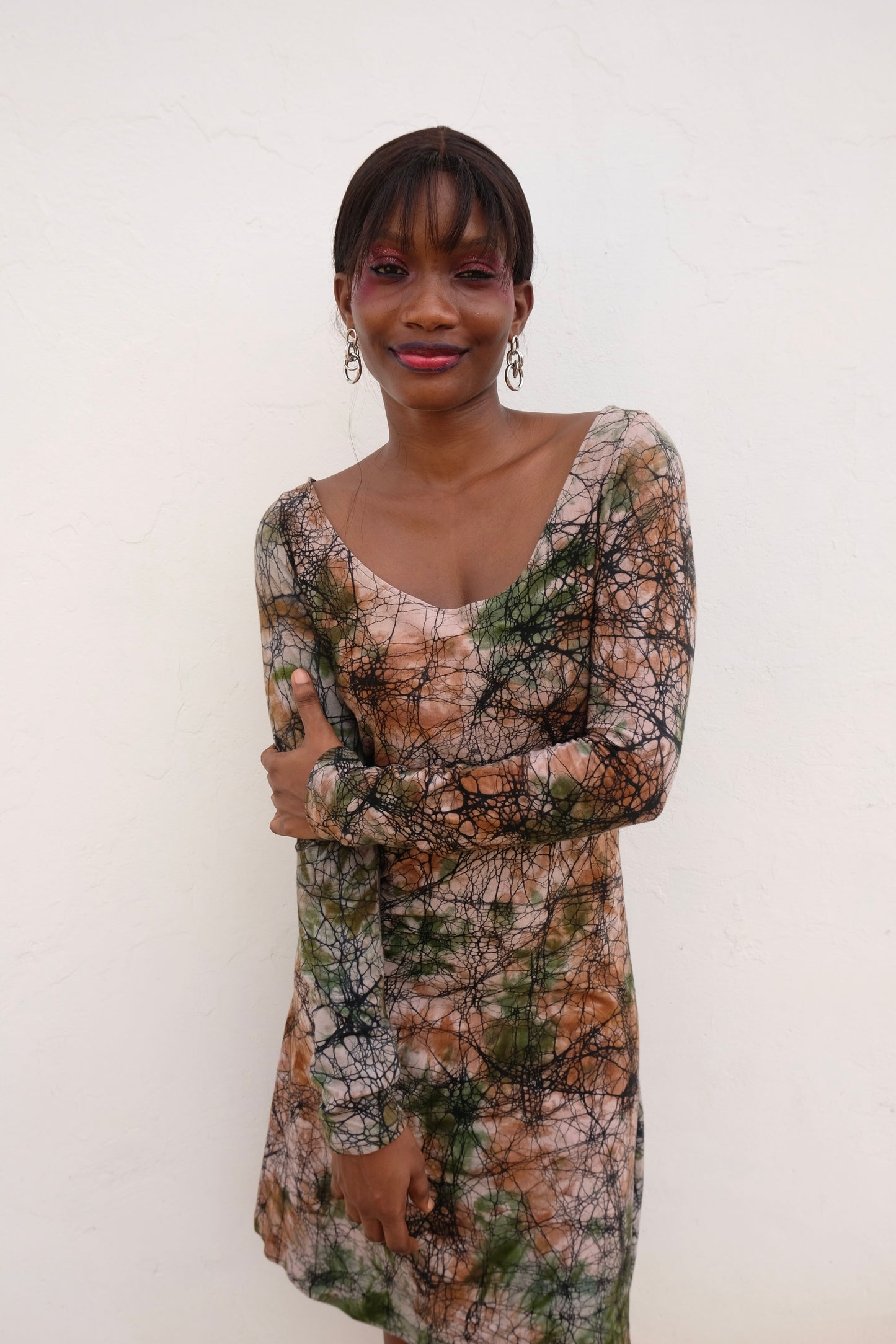 ARABA DRESS | RAW EARTH-READY TO SHIP-SIZE SMALL