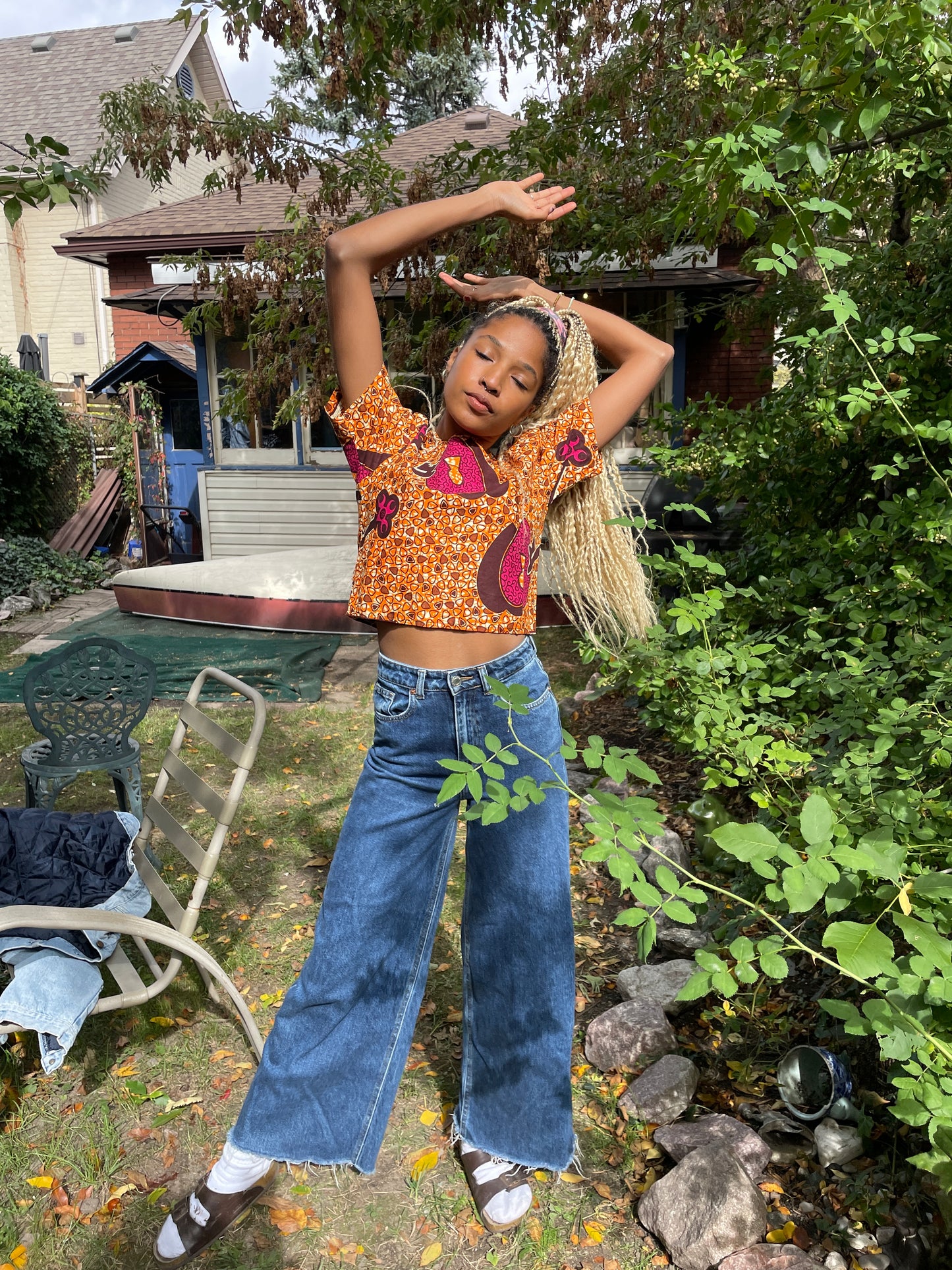 Crop top-READY TO SHIP-SIZE XS/S