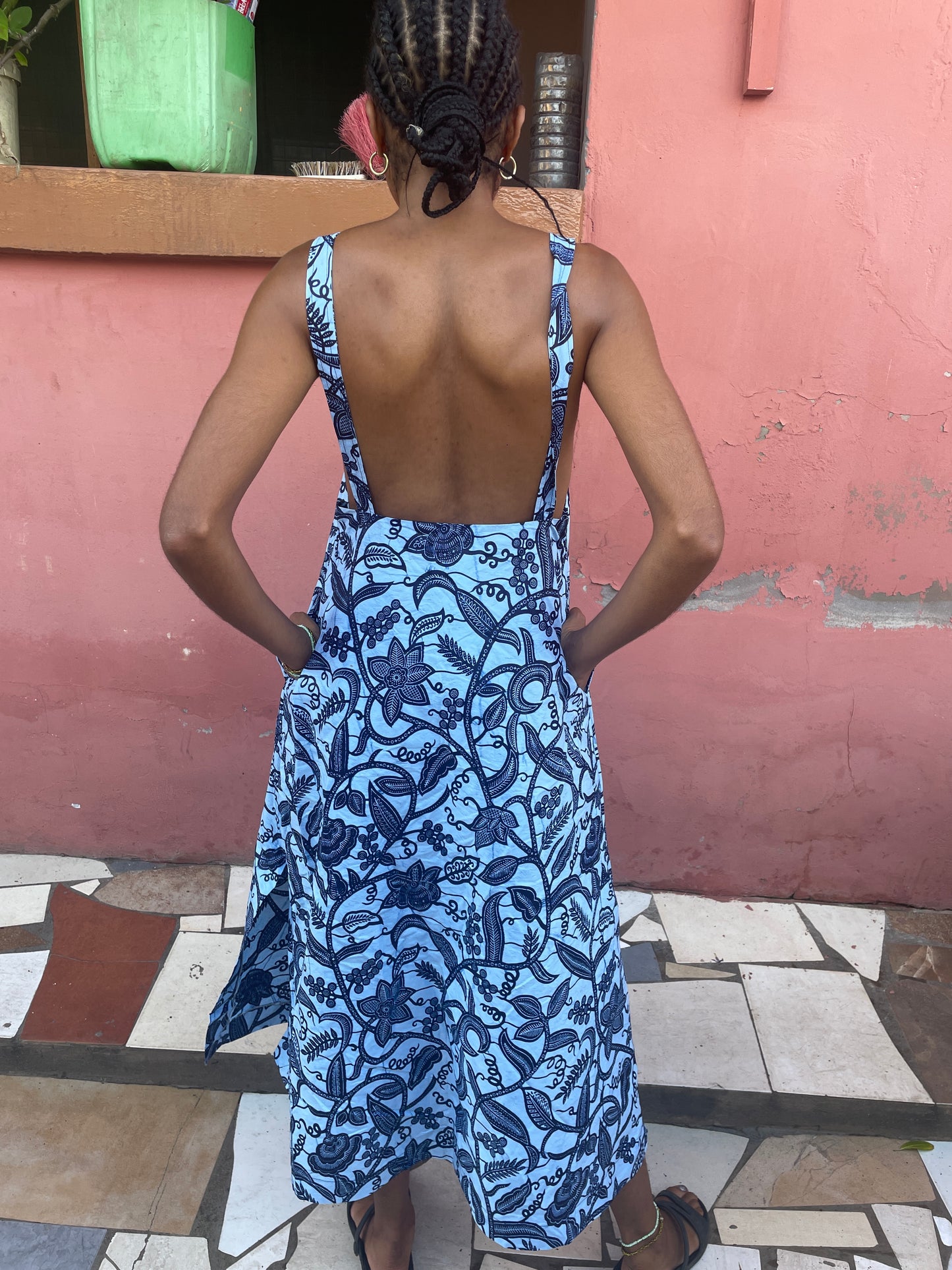 Spaghetti strap dress