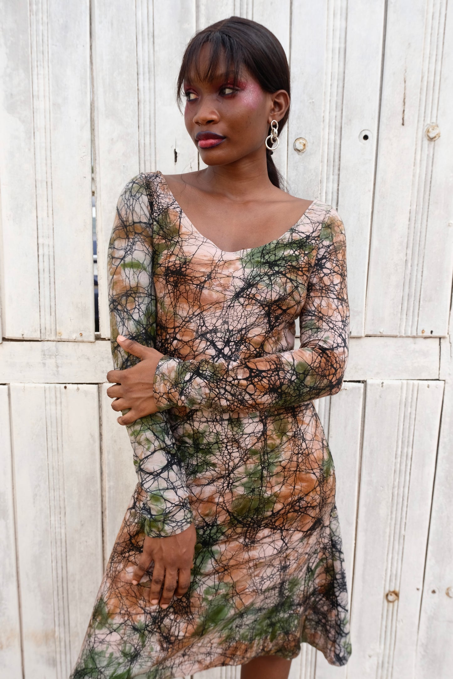 ARABA DRESS | RAW EARTH-READY TO SHIP-SIZE SMALL