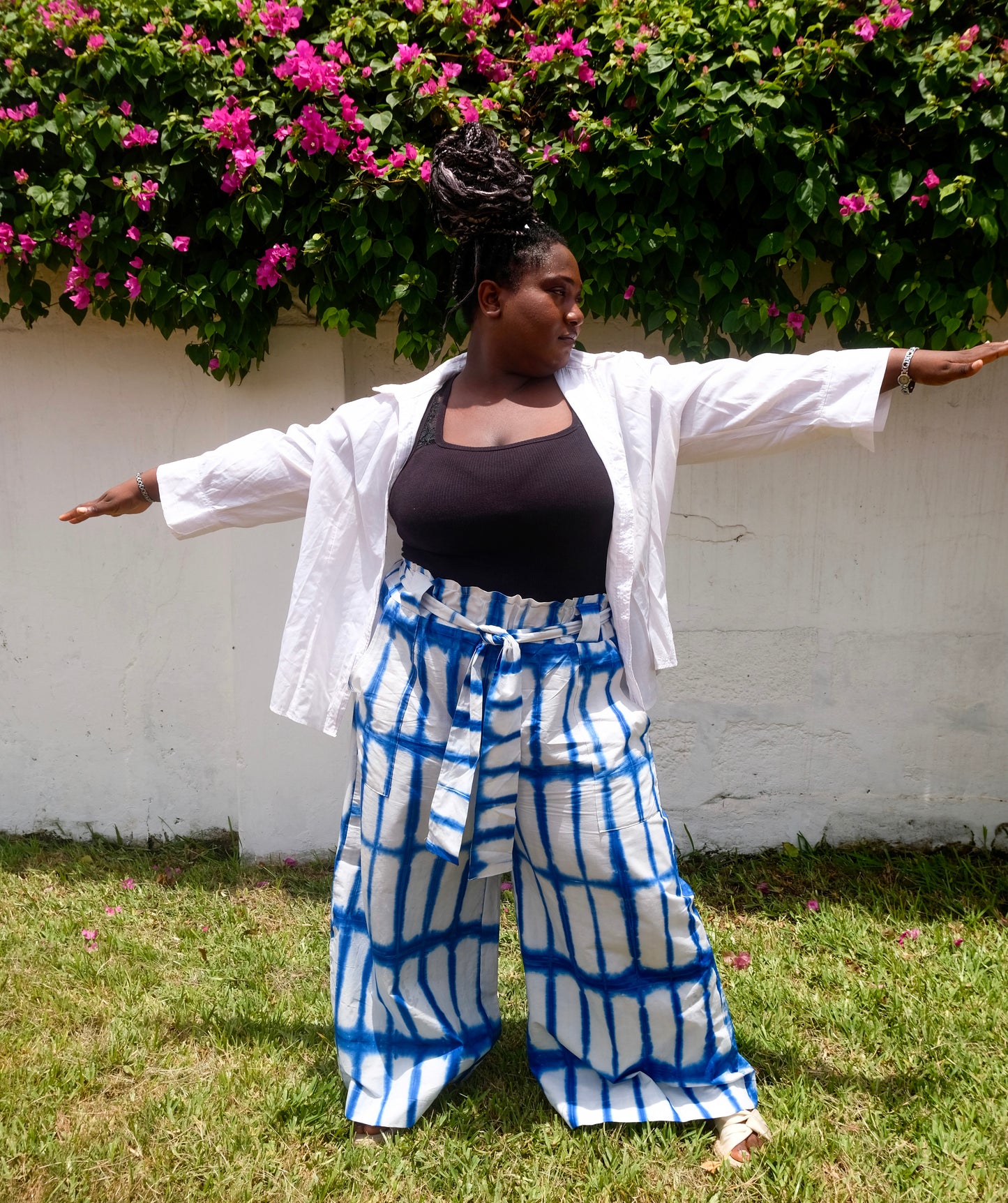 VOLTA PANTS | MIRROR MIRROR-READY TO SHIP-SIZE S, XXL
