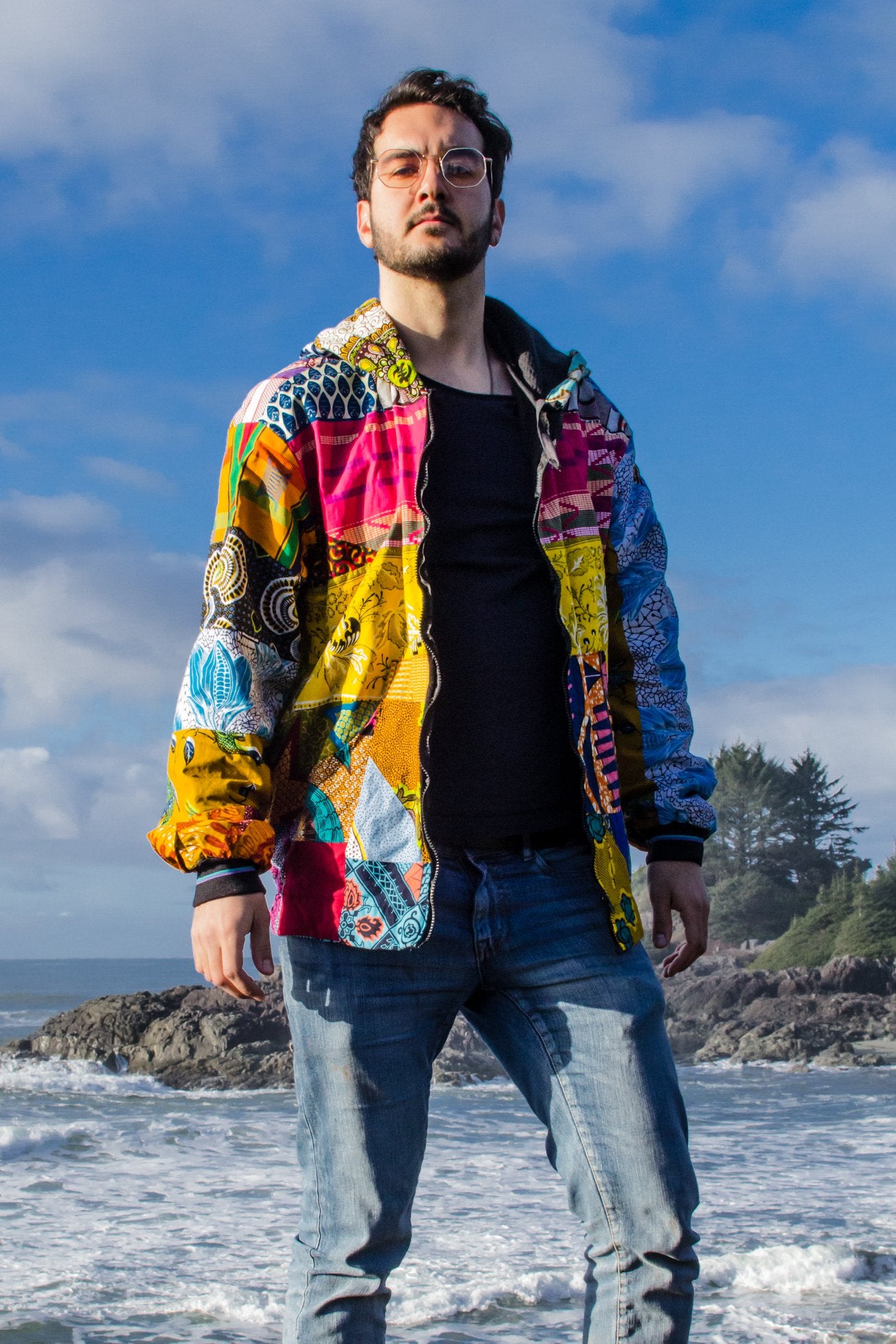 PATCHWORK RAINBOW JACKET