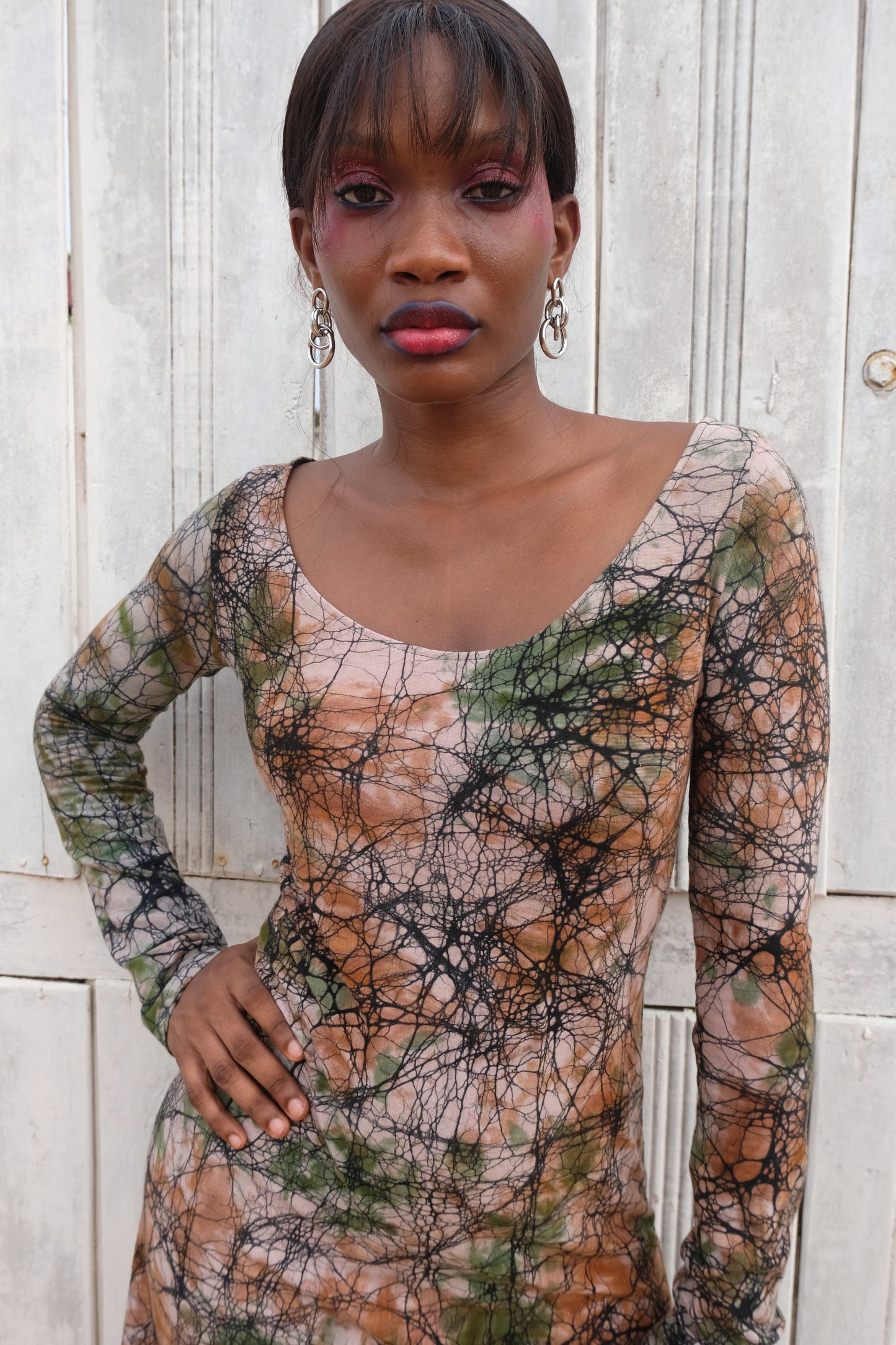 ARABA DRESS | RAW EARTH-READY TO SHIP-SIZE SMALL