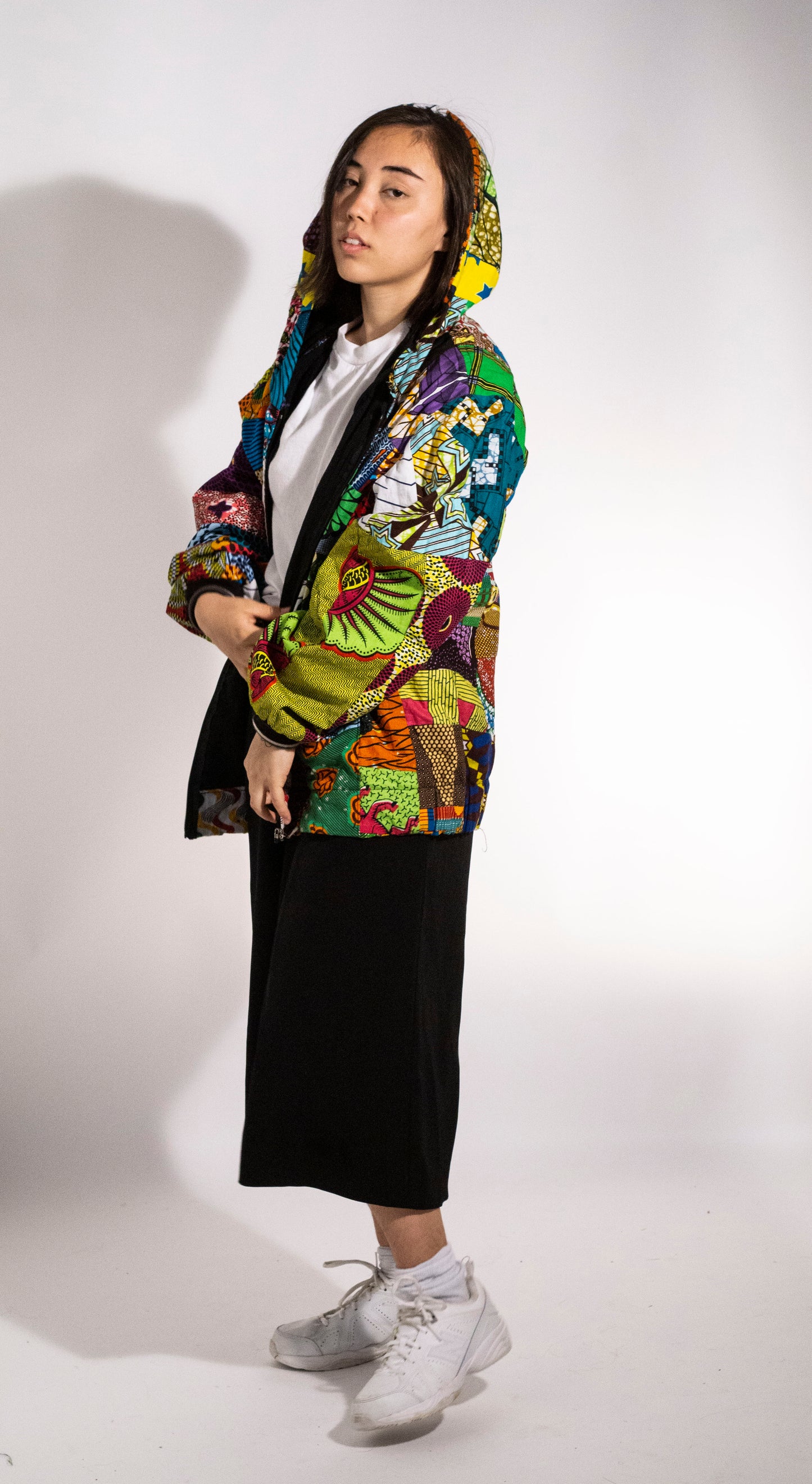 PATCHWORK RAINBOW JACKET