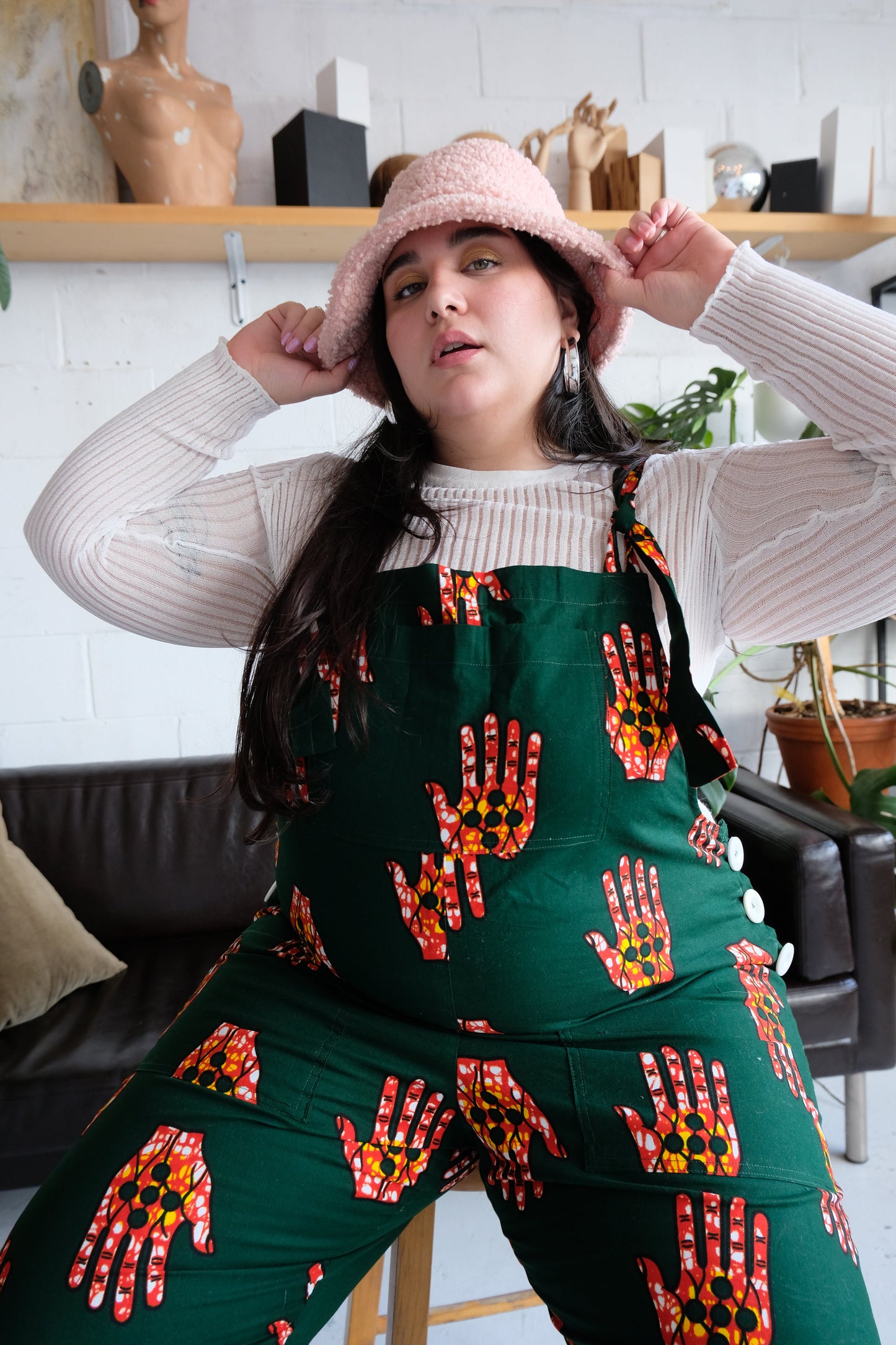 AKOSUA UNISEX OVERALLS | HANDS OFF- READY TO SHIP