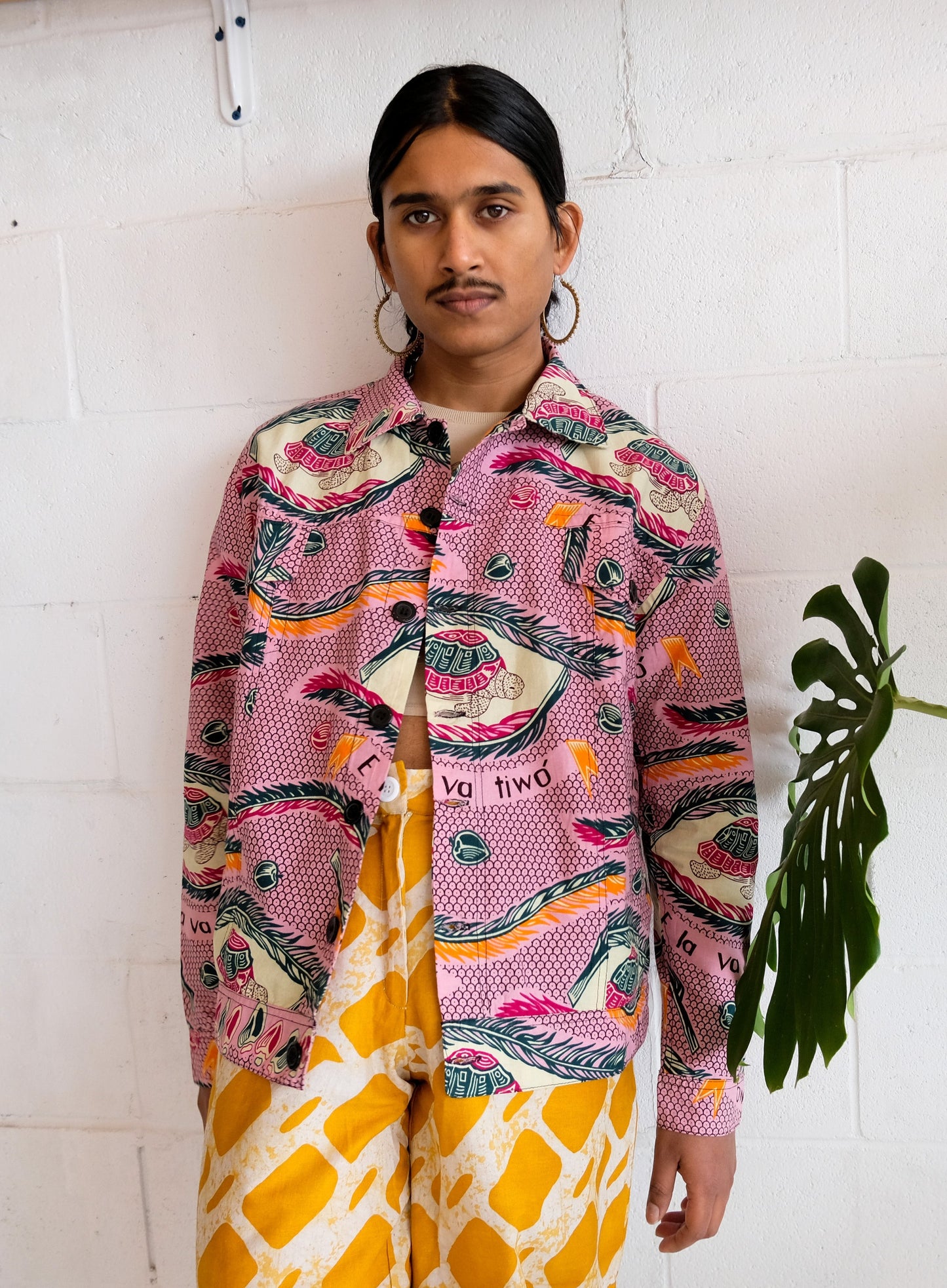 ABURI UNISEX JACKET | PINK TORTOISE