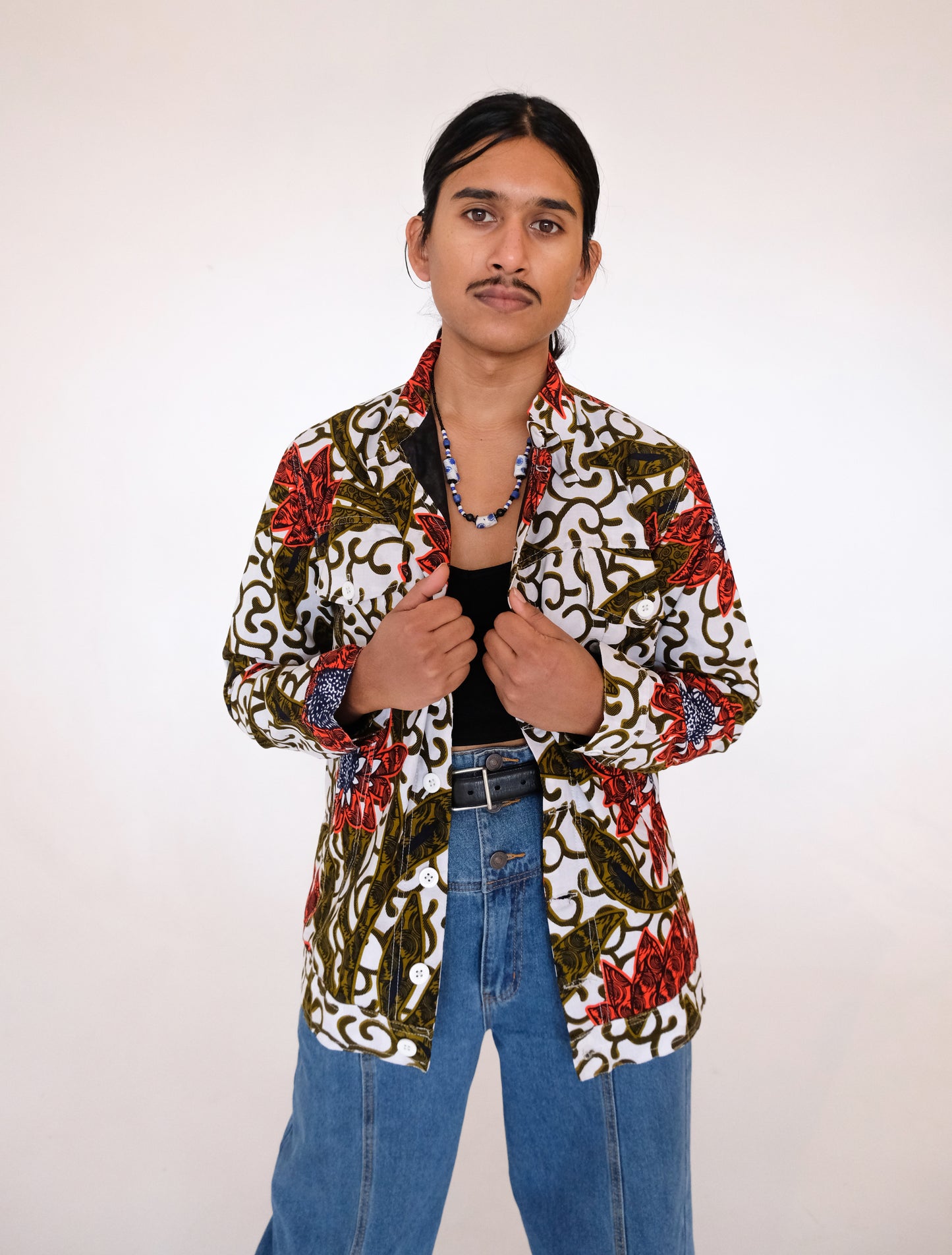 ABURI UNISEX JACKET | FLORAL VINE