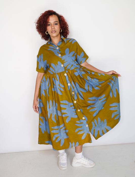 AKUA SHIRTDRESS I CLOVER FIELD