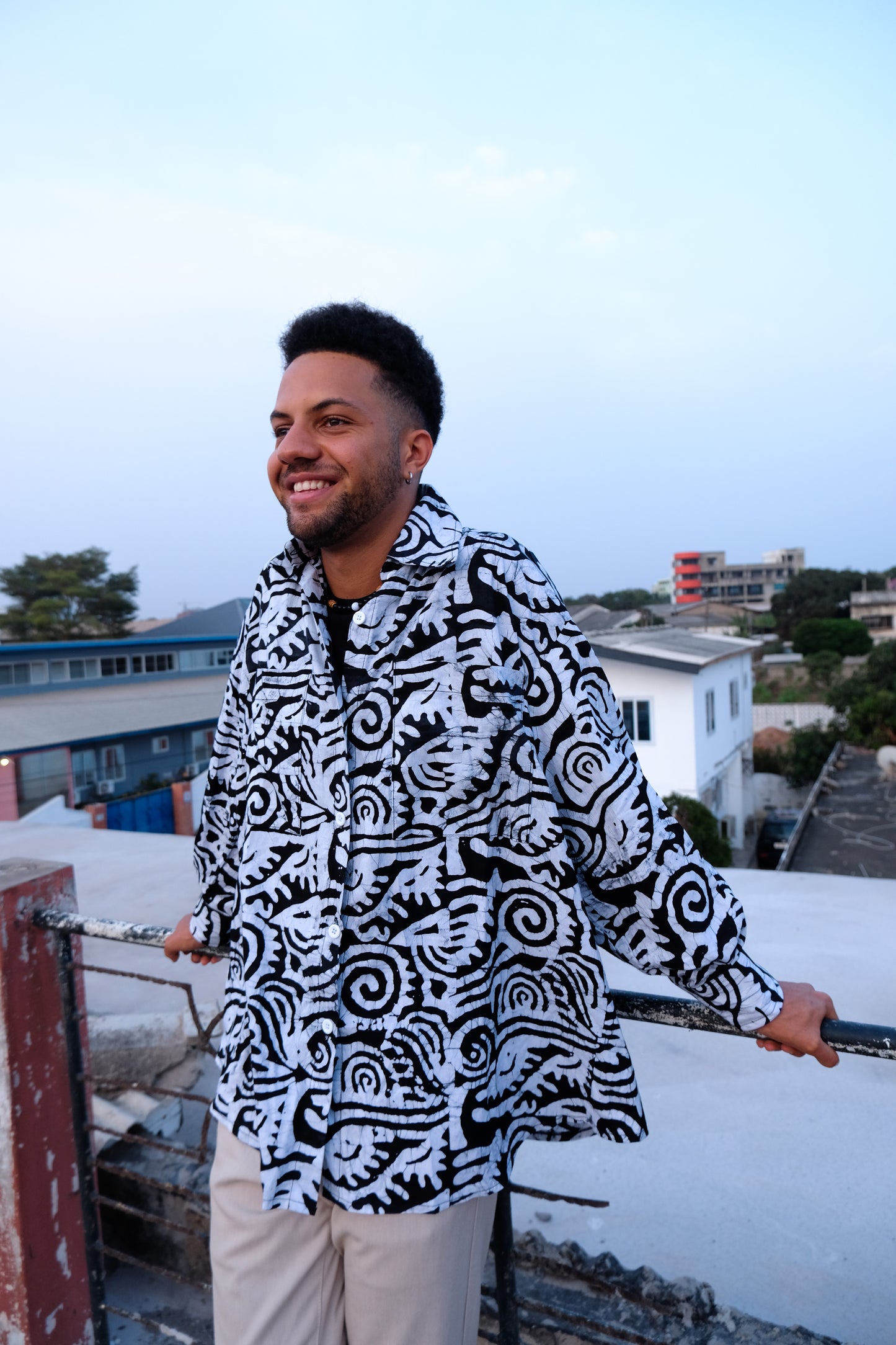 KOMI EASY OVERSHIRT| LABYRINTH| UNISEX | PRE ORDER