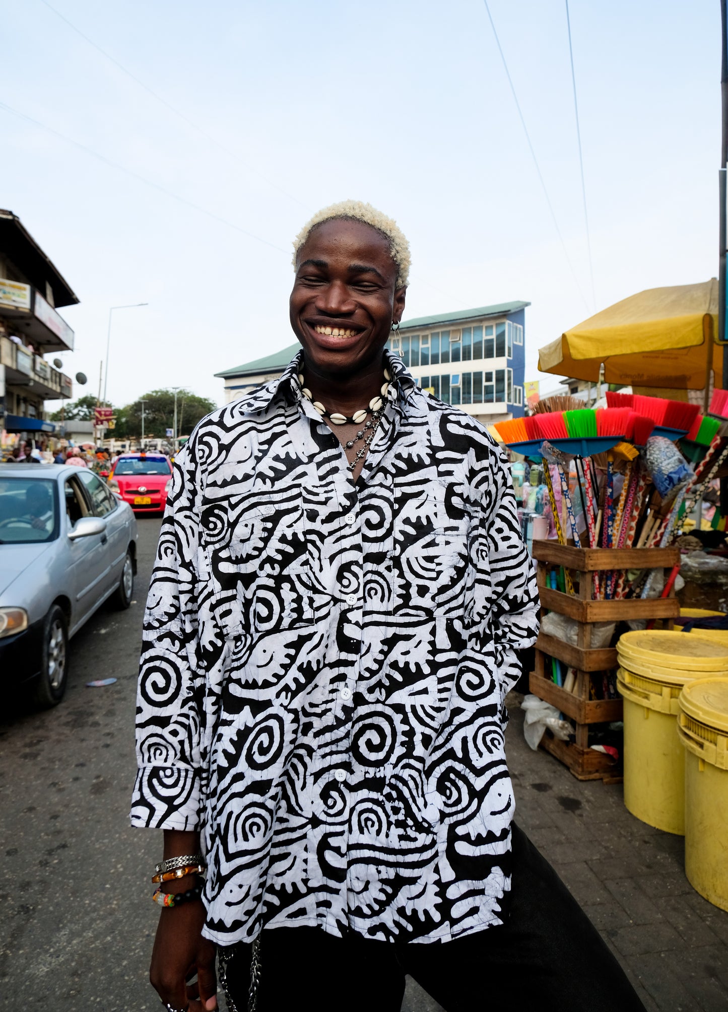 KOMI EASY OVERSHIRT| LABYRINTH| UNISEX | PRE ORDER