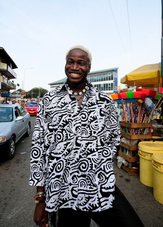 KOMI EASY OVERSHIRT| LABYRINTH| UNISEX | PRE ORDER