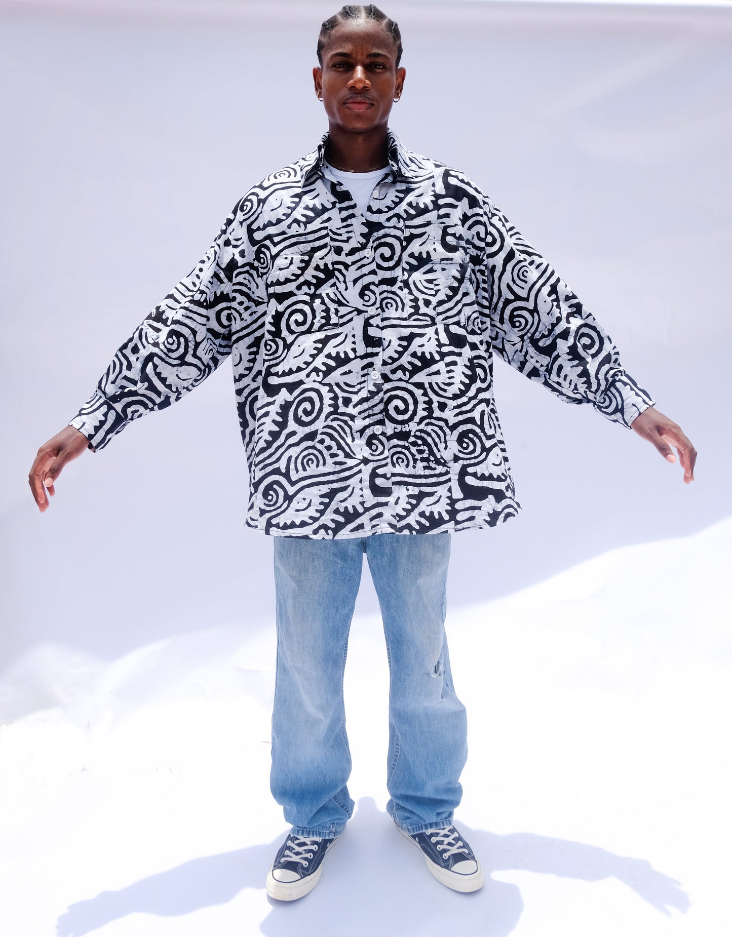 KOMI EASY OVERSHIRT| LABYRINTH| UNISEX | PRE ORDER