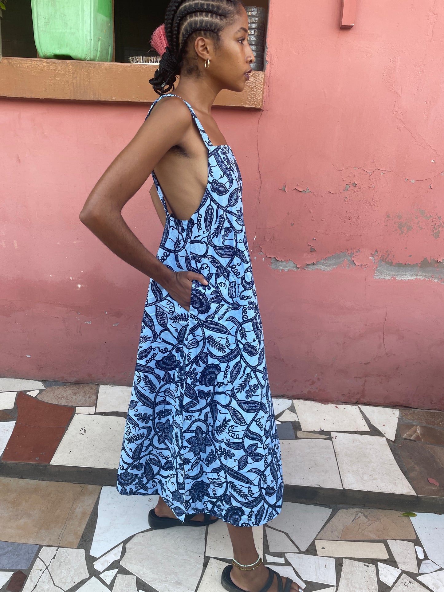 Spaghetti strap dress