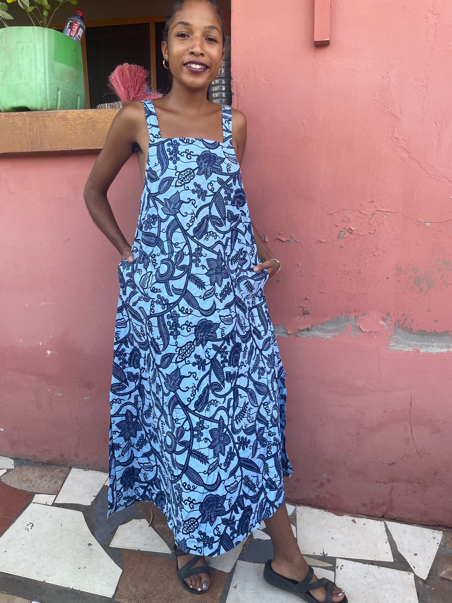 Spaghetti strap dress