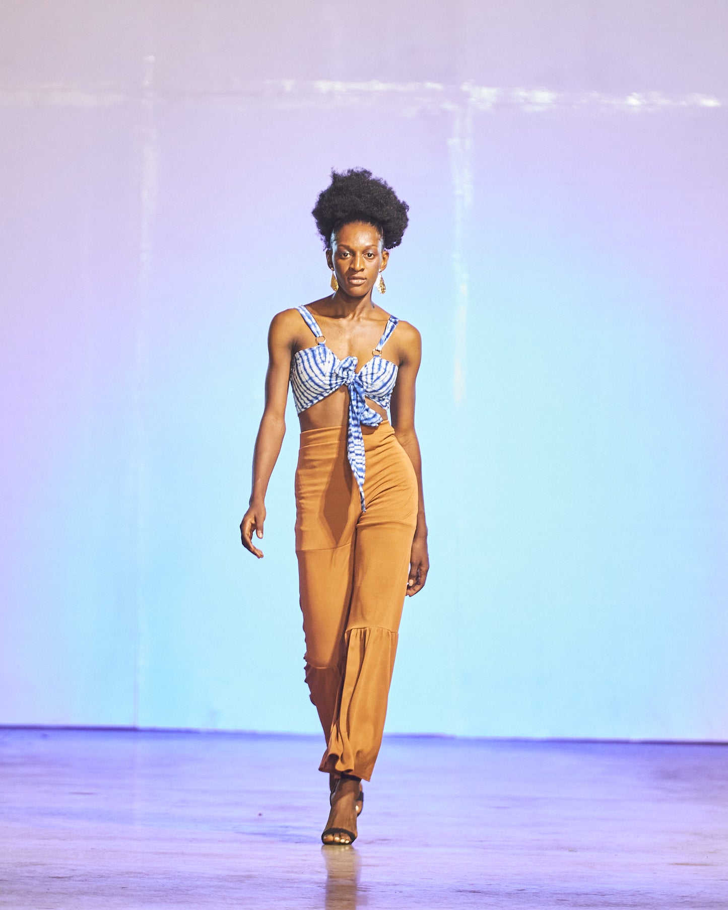 JOJO TIE TOP| BLUE ICE