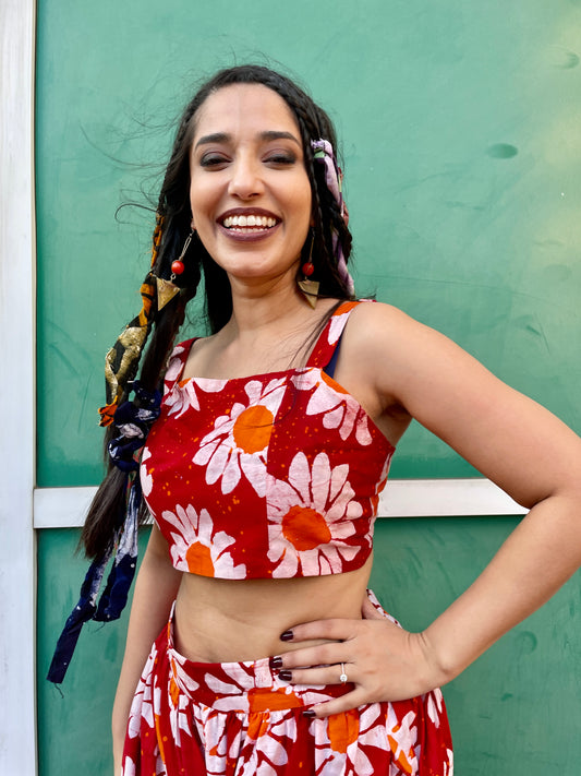 ELMINA TOP | DAISIES