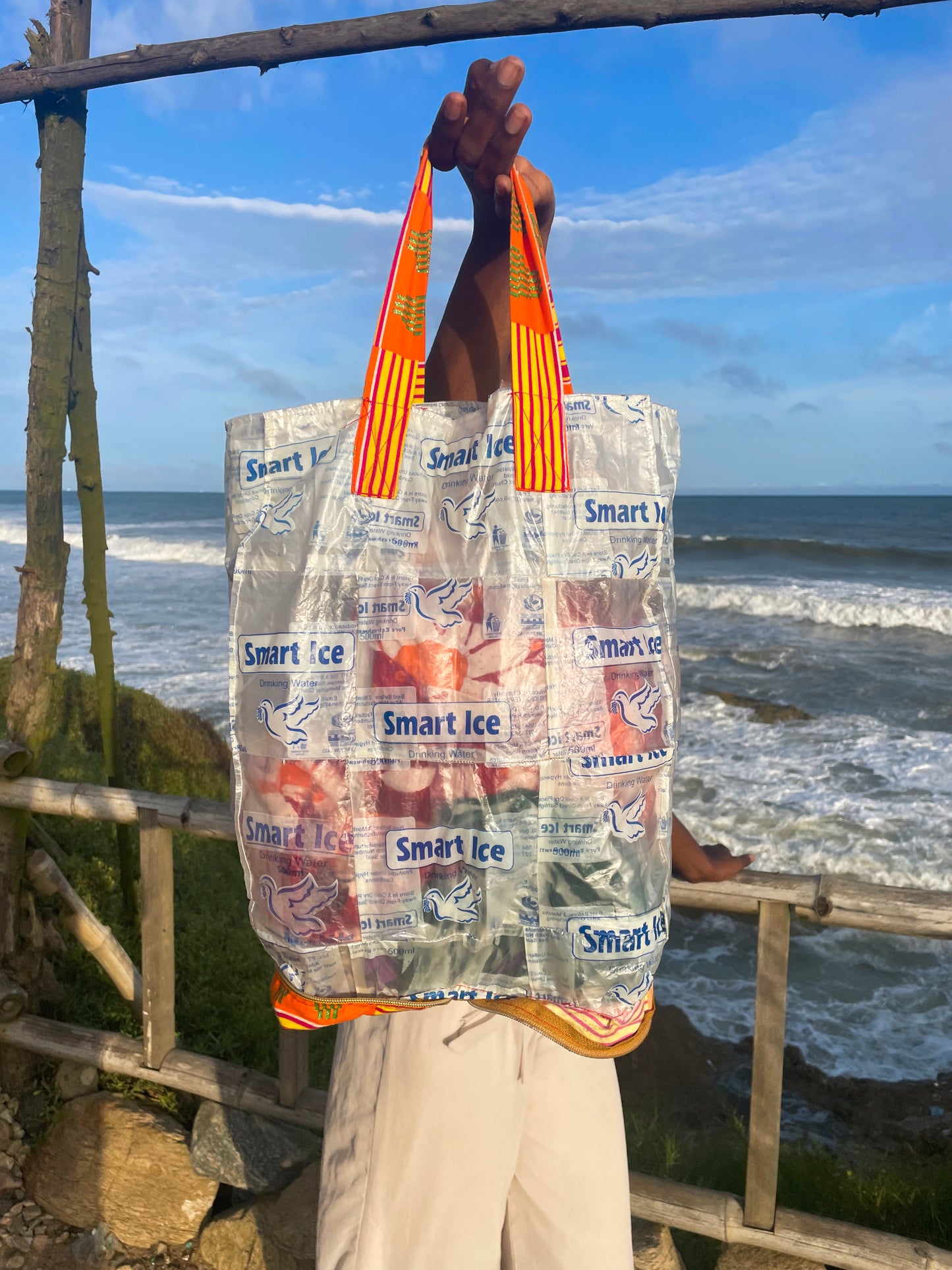 Recycled Plastic Tote Bag