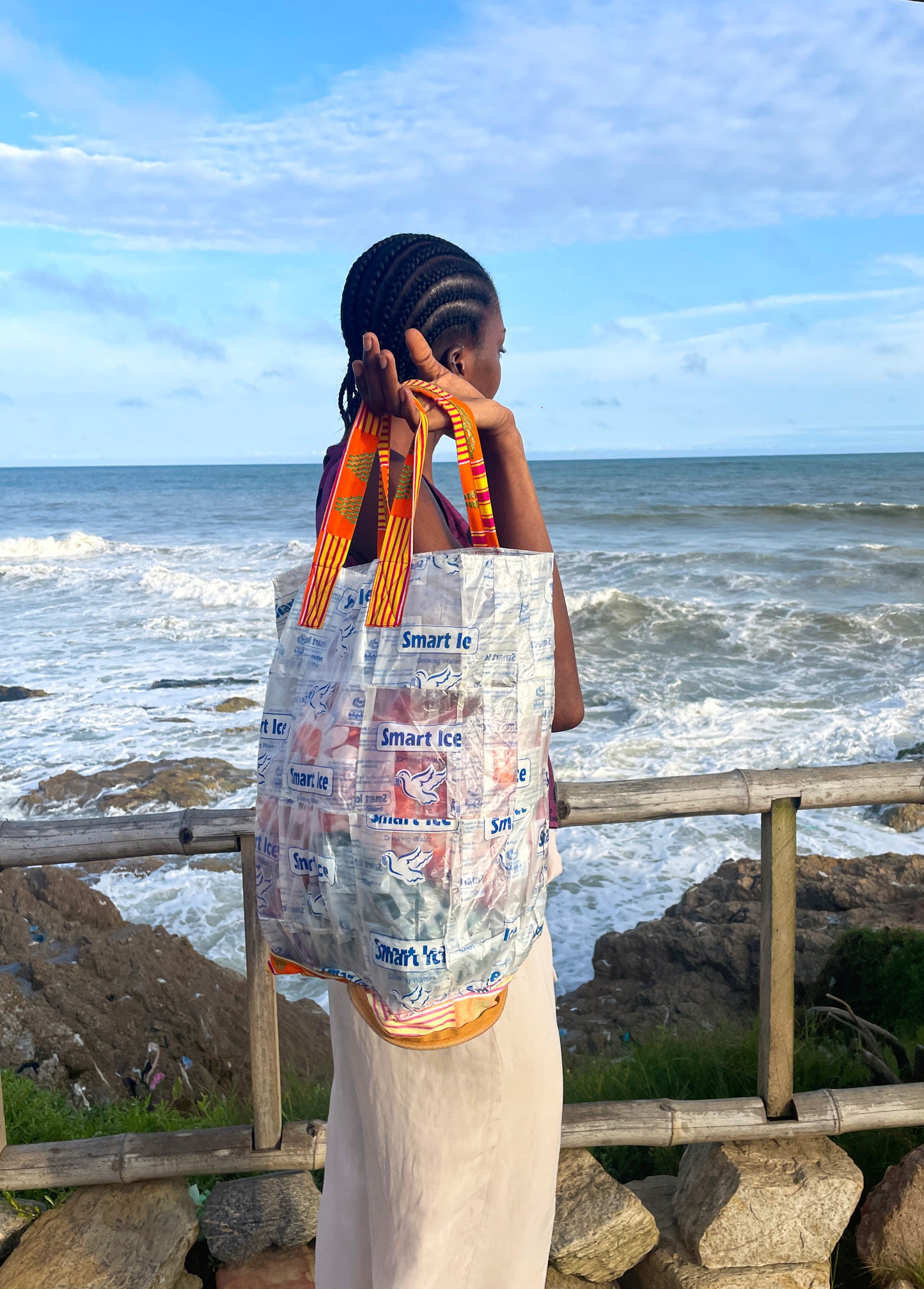 Recycled Plastic Tote Bag