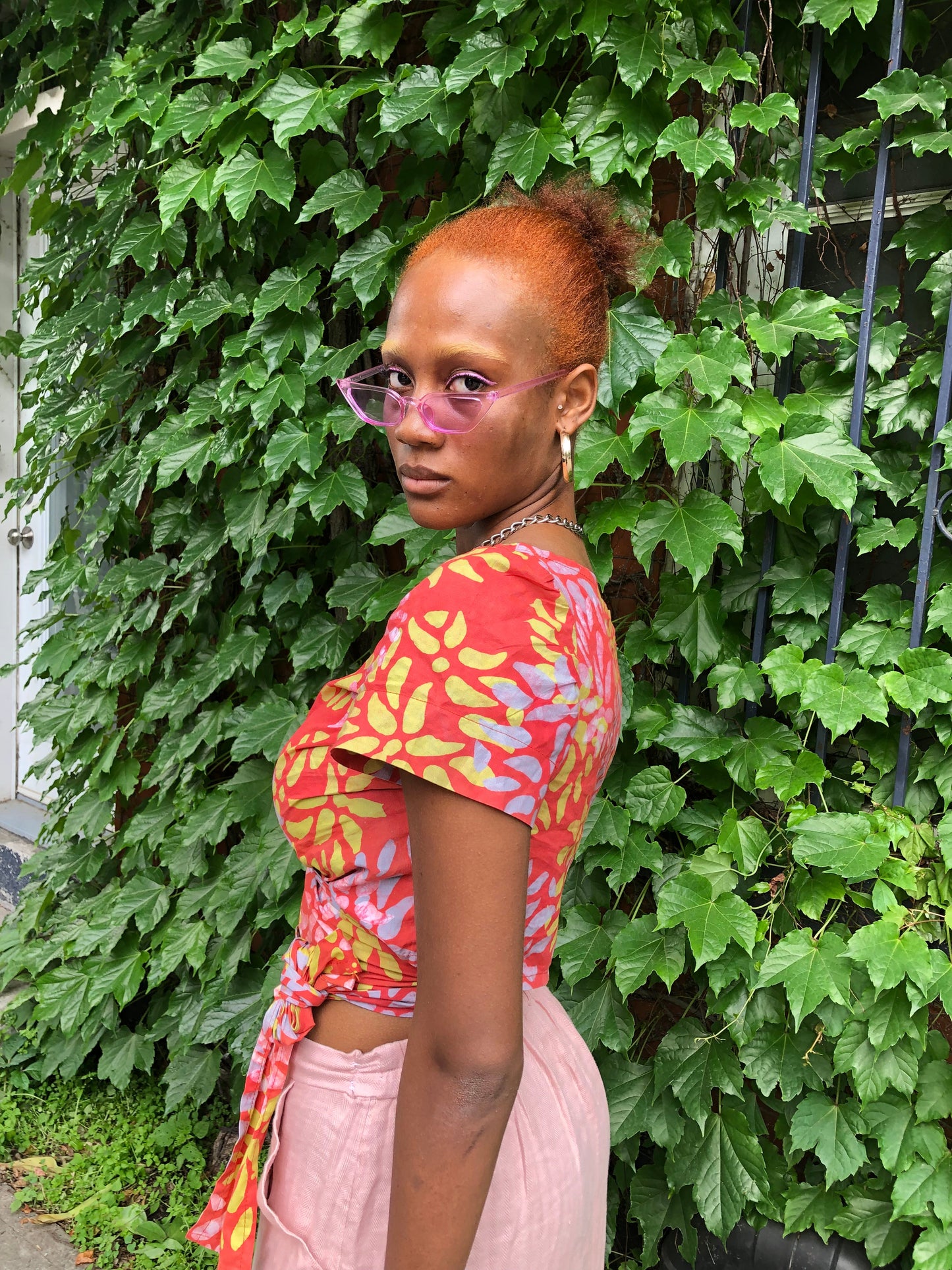 SAKUMONO WRAP TOP | ORCHID- READY TO SHIP