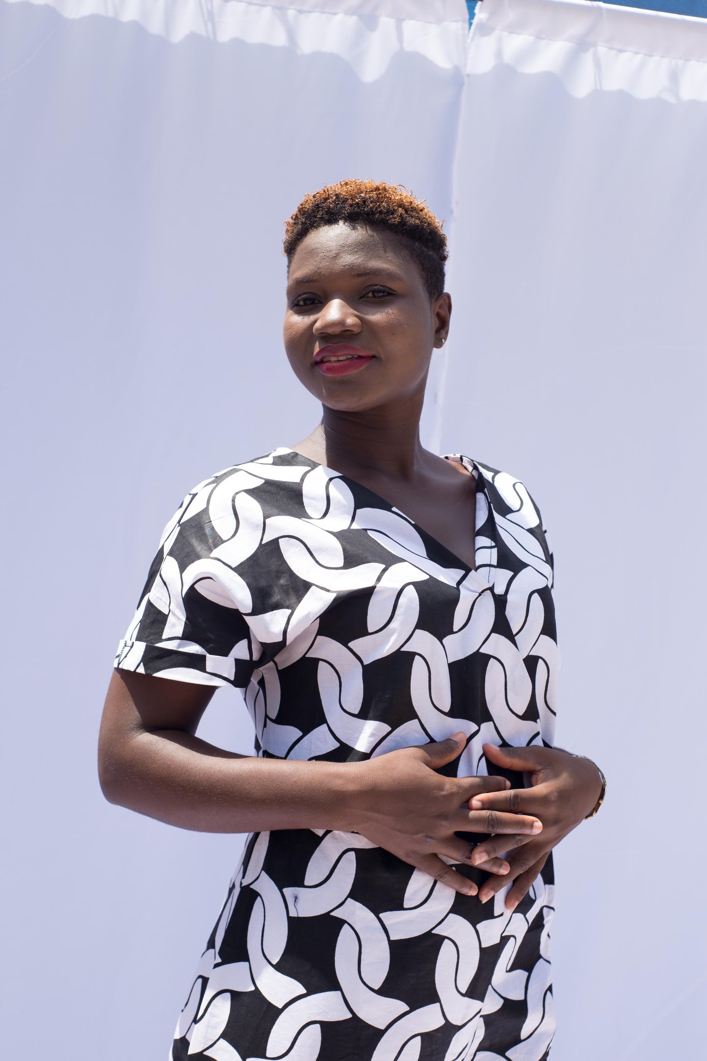 TESHIE JUMPSUIT | CHAIN GANG-READY TO SHIP-SIZE LARGE & XXL