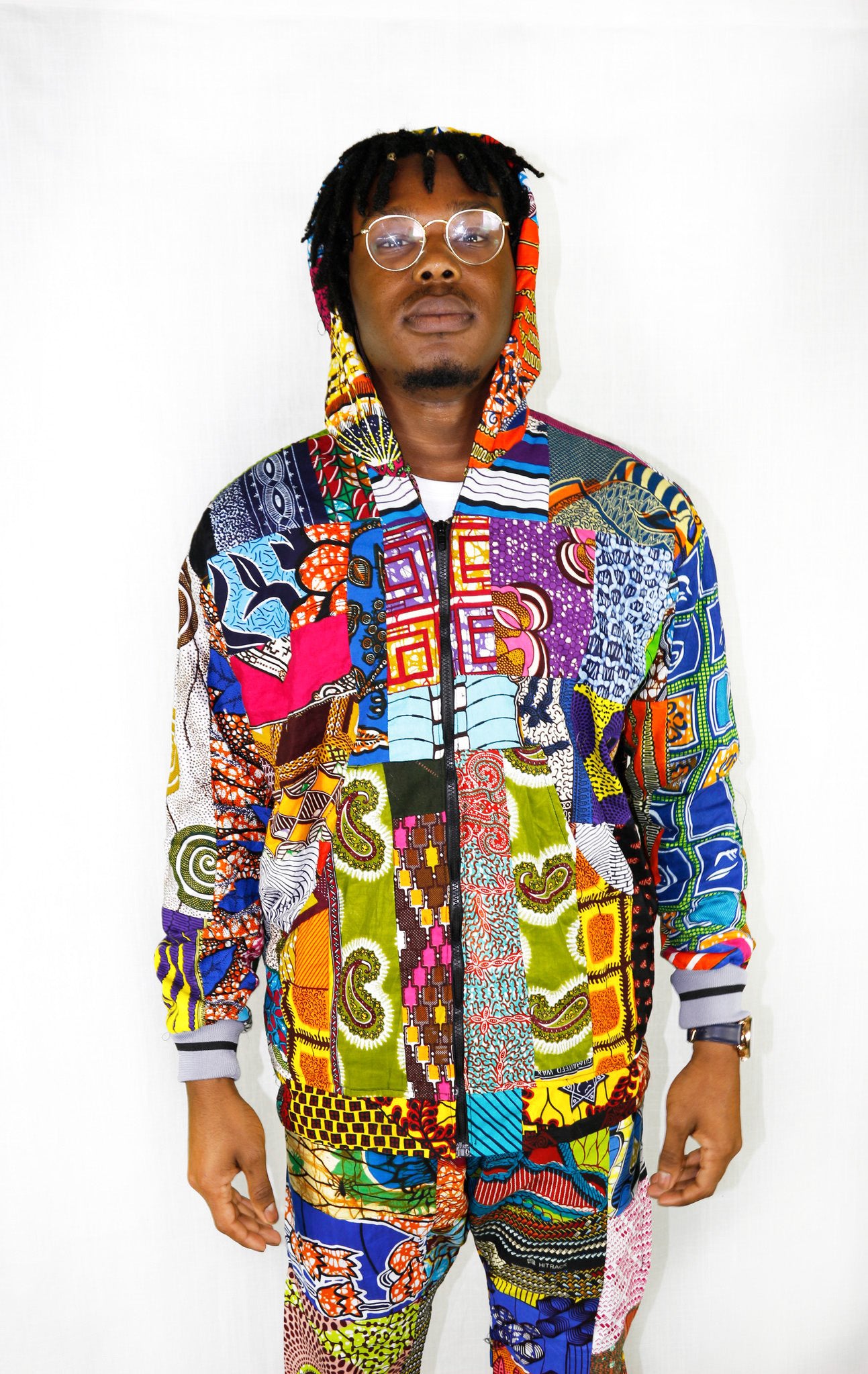 PATCHWORK RAINBOW JACKET