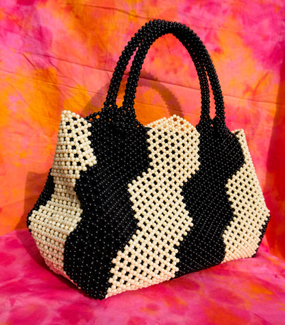 BB BAGS | BEADED BAG | DOMINO EFFECT -READY TO SHIP