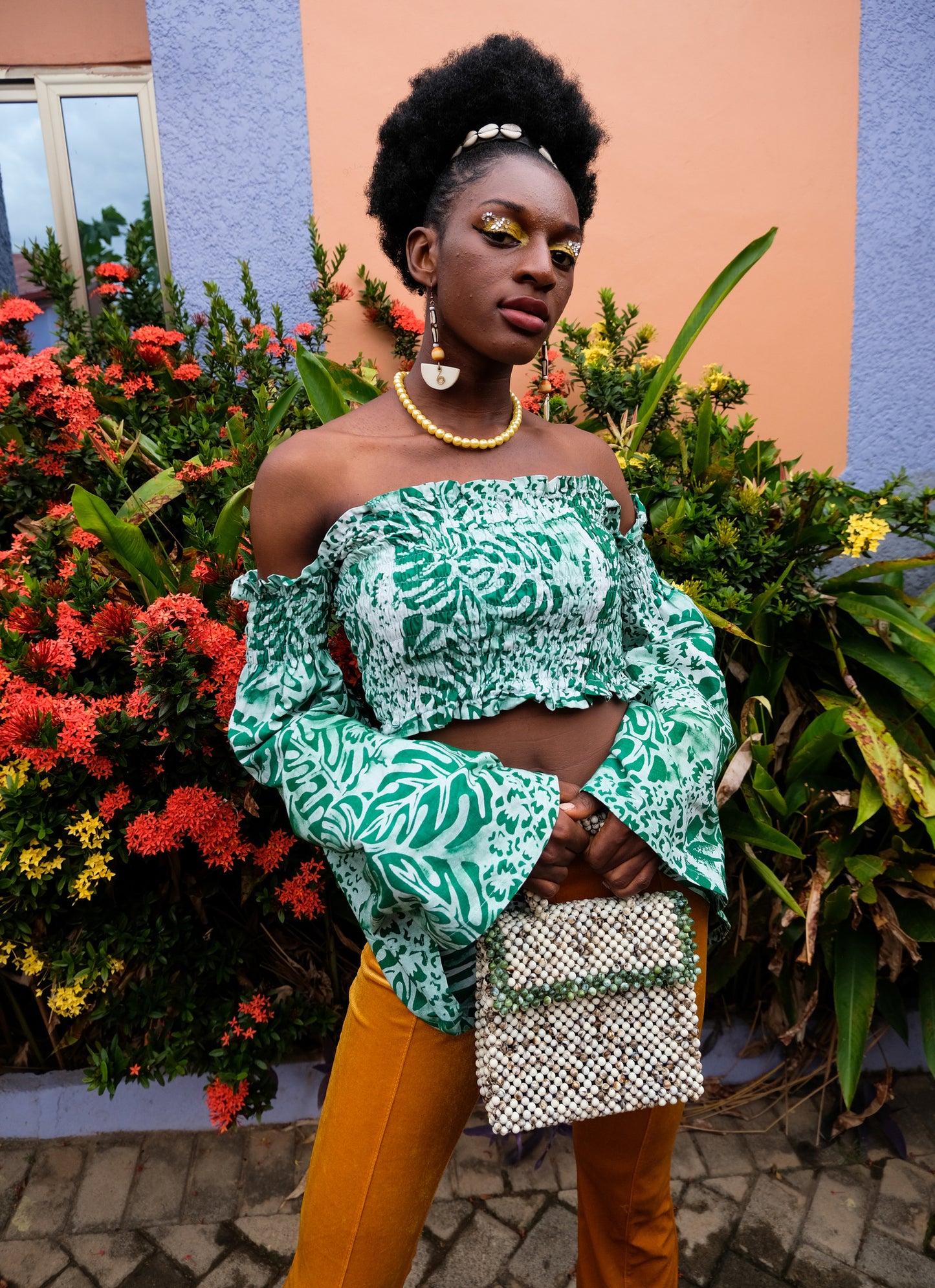 LABADI PLEASURE BELL SLEEVE TOP | FAUNA