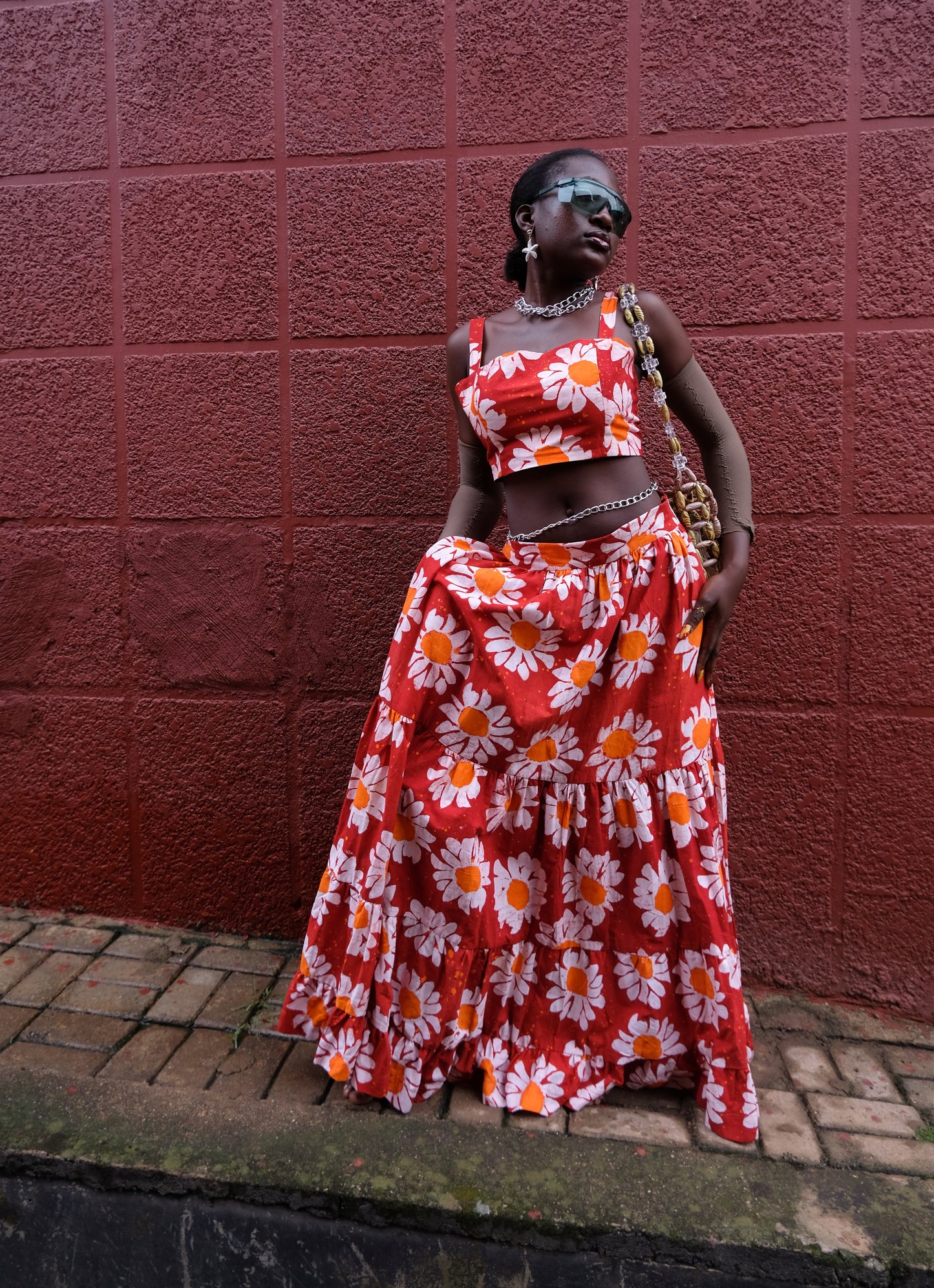 ADA FOAH SKIRT | DAISIES