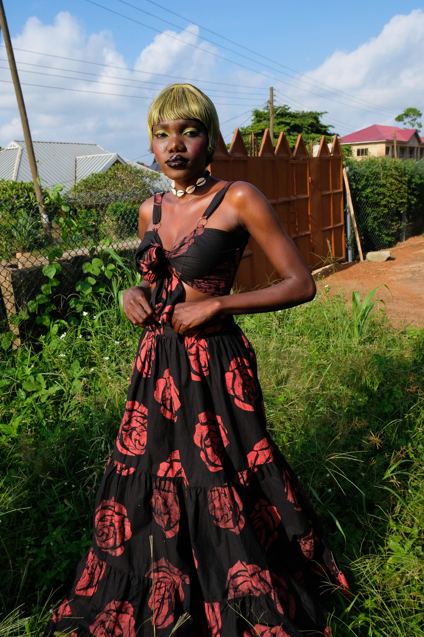 ADA FOAH SKIRT | ROSES