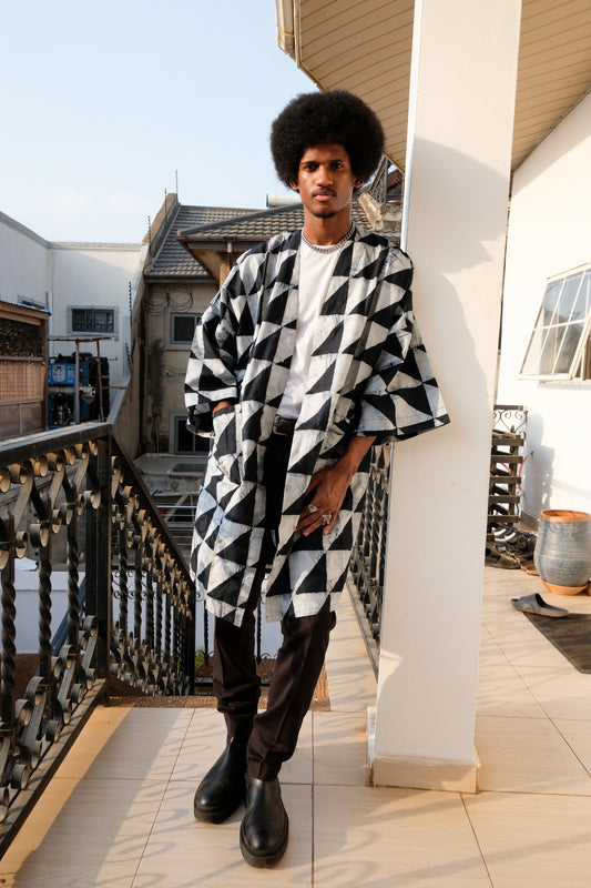 KROBO KIMONO | TRIFECTA-READY TO SHIP- SIZE XL & 2XL/3XL