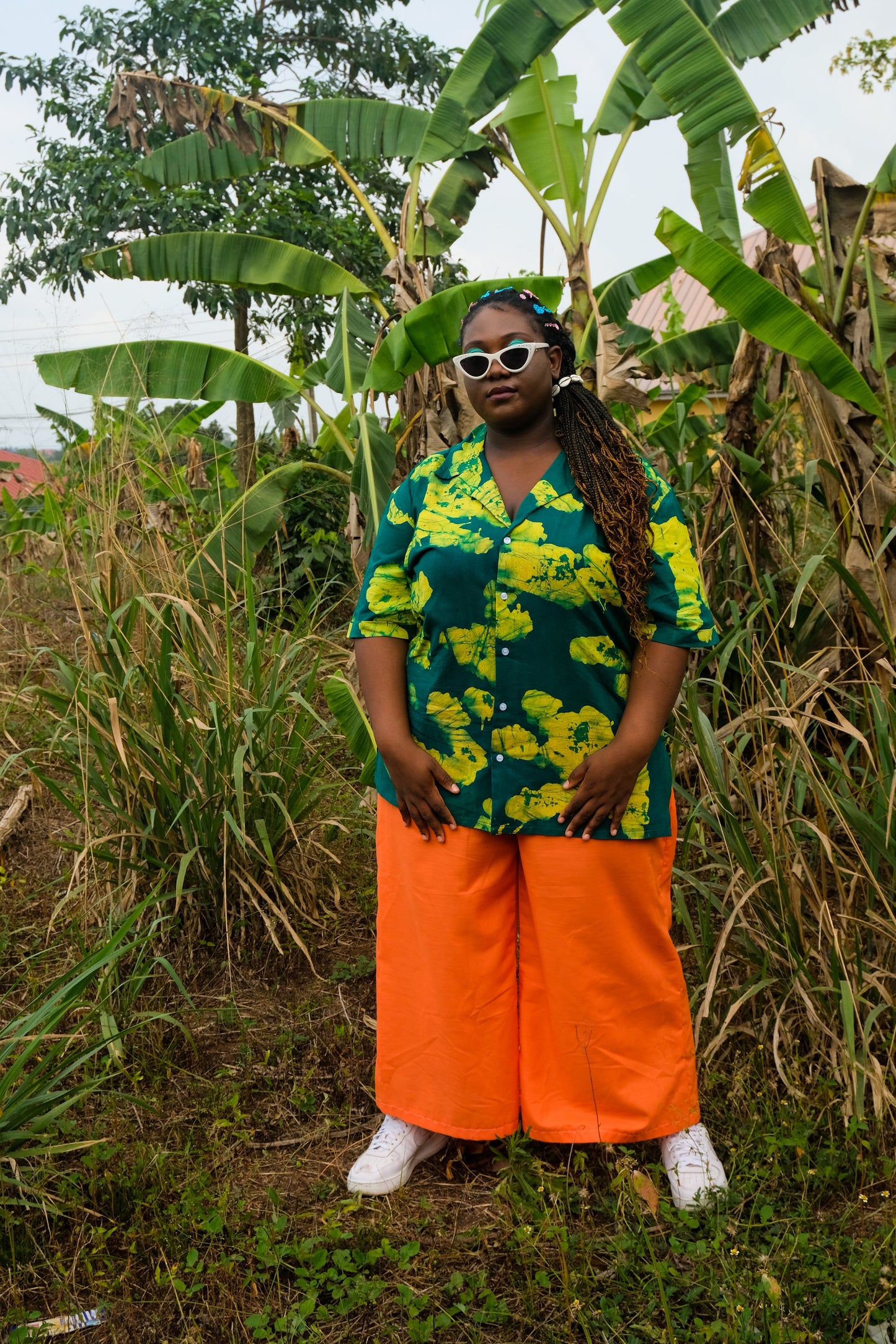 CAPE COAST UNISEX BOWLING SHIRT | CAMO | READY TO SHIP