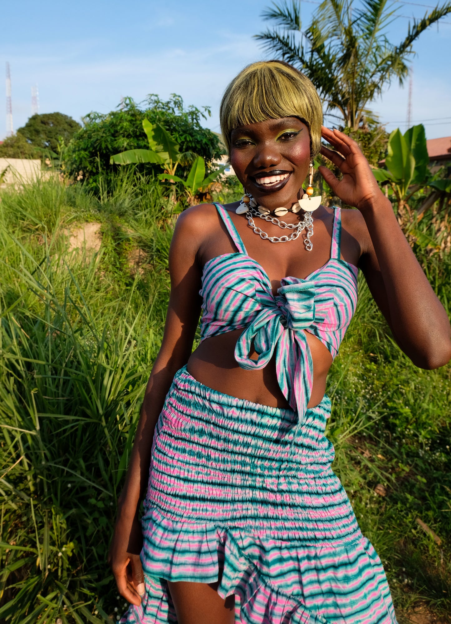 SANKOFA DRESS | VORTEX-READY TO SHIP-SIZE XS/S