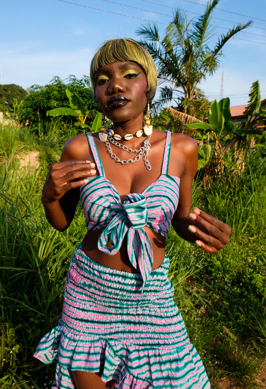 SANKOFA DRESS | VORTEX-READY TO SHIP-SIZE XS/S