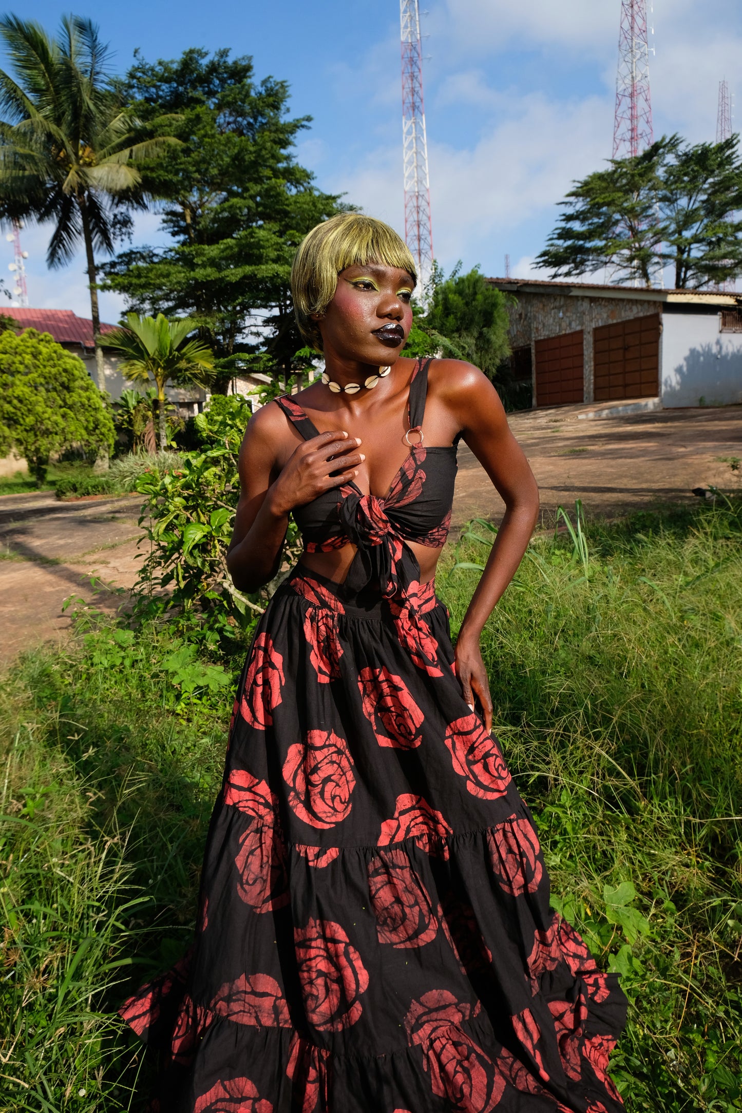 ADA FOAH SKIRT | ROSES
