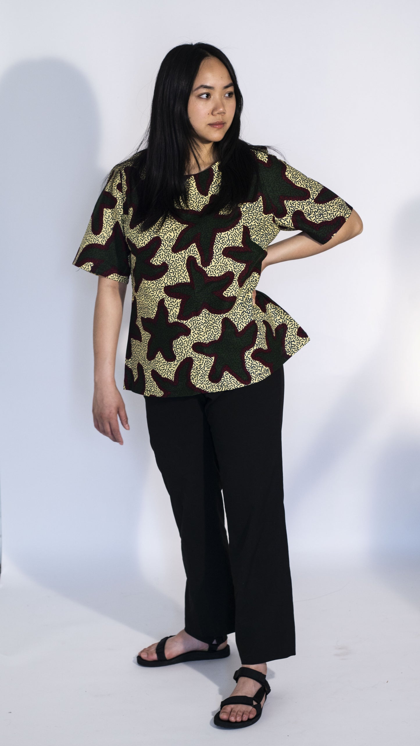 KASOA Top-READY TO SHIP-SIZE SMALL/MEDIUM