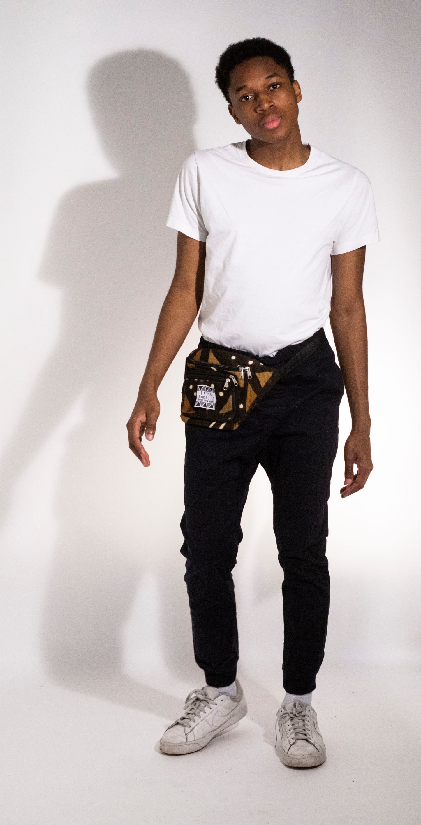 Brown Limited Edition Malian Mudcloth Fanny pack