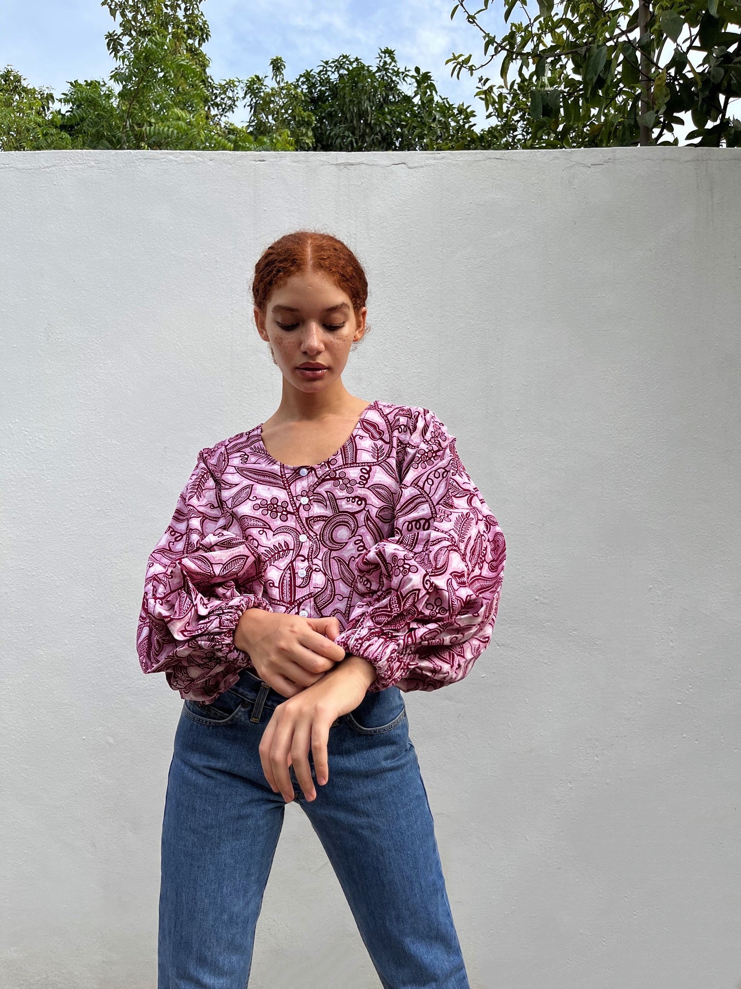 FIFI TOP|  LILAC VINE