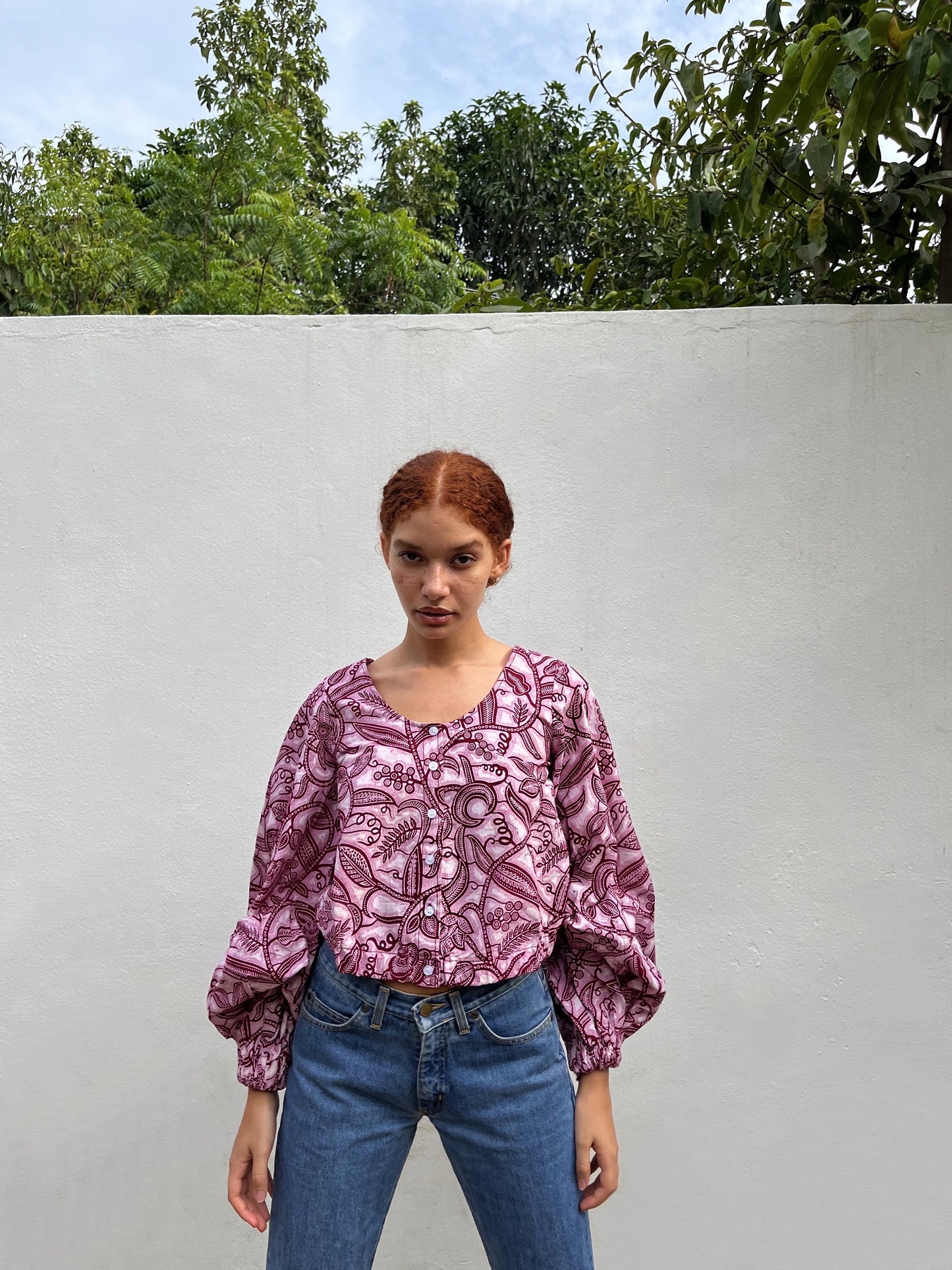 FIFI TOP|  LILAC VINE