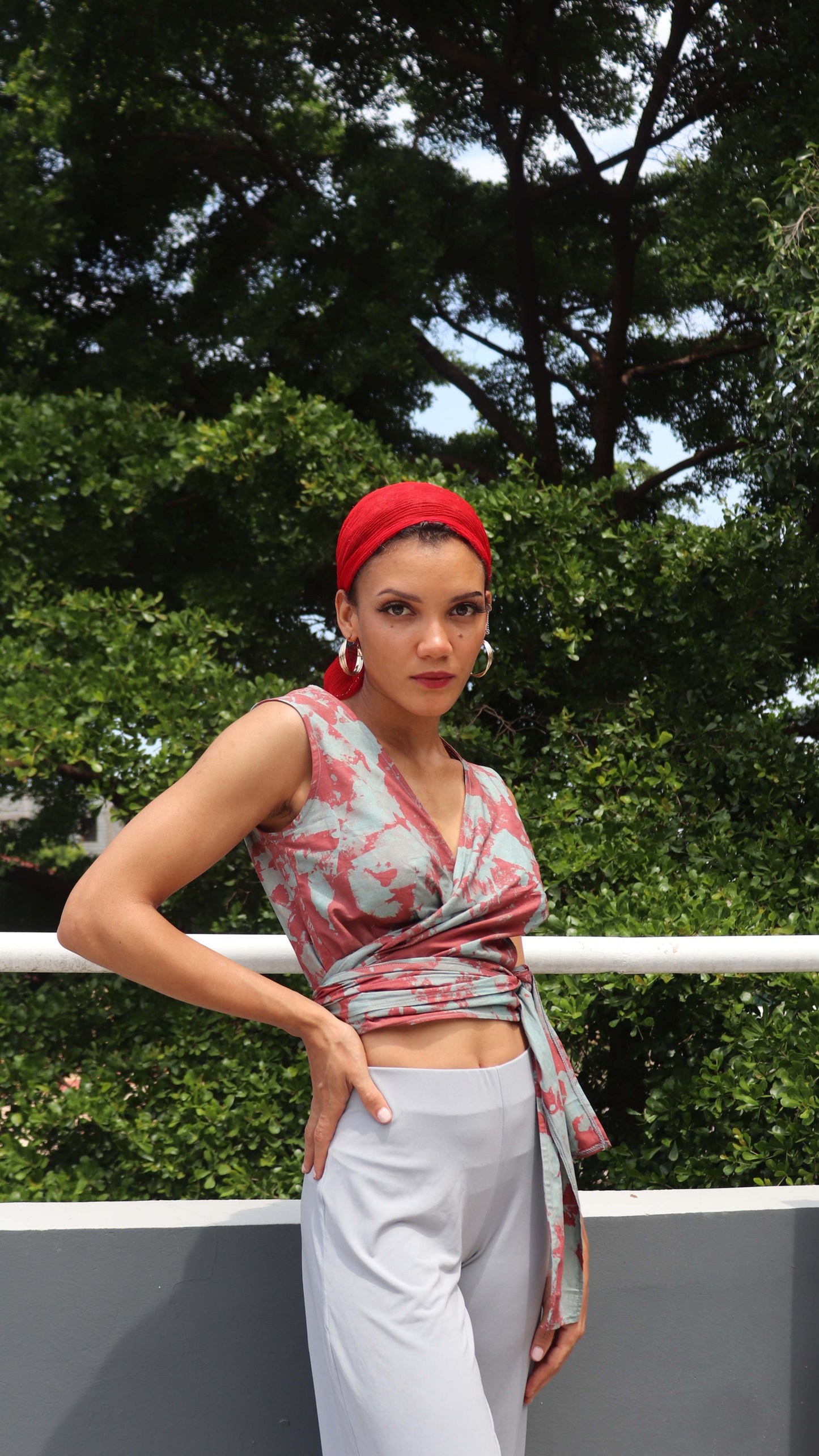 KETA WRAP | PINK CAMO- READY TO SHIP - SIZE XXL