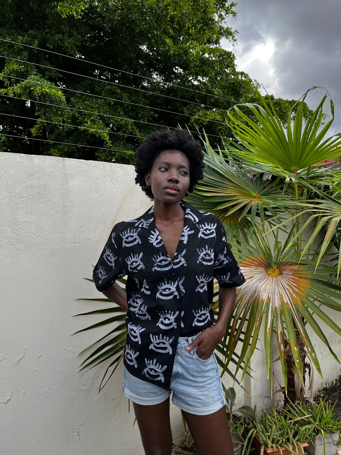 CAPE COAST BOWLING SHIRT| ABODE SANTANN