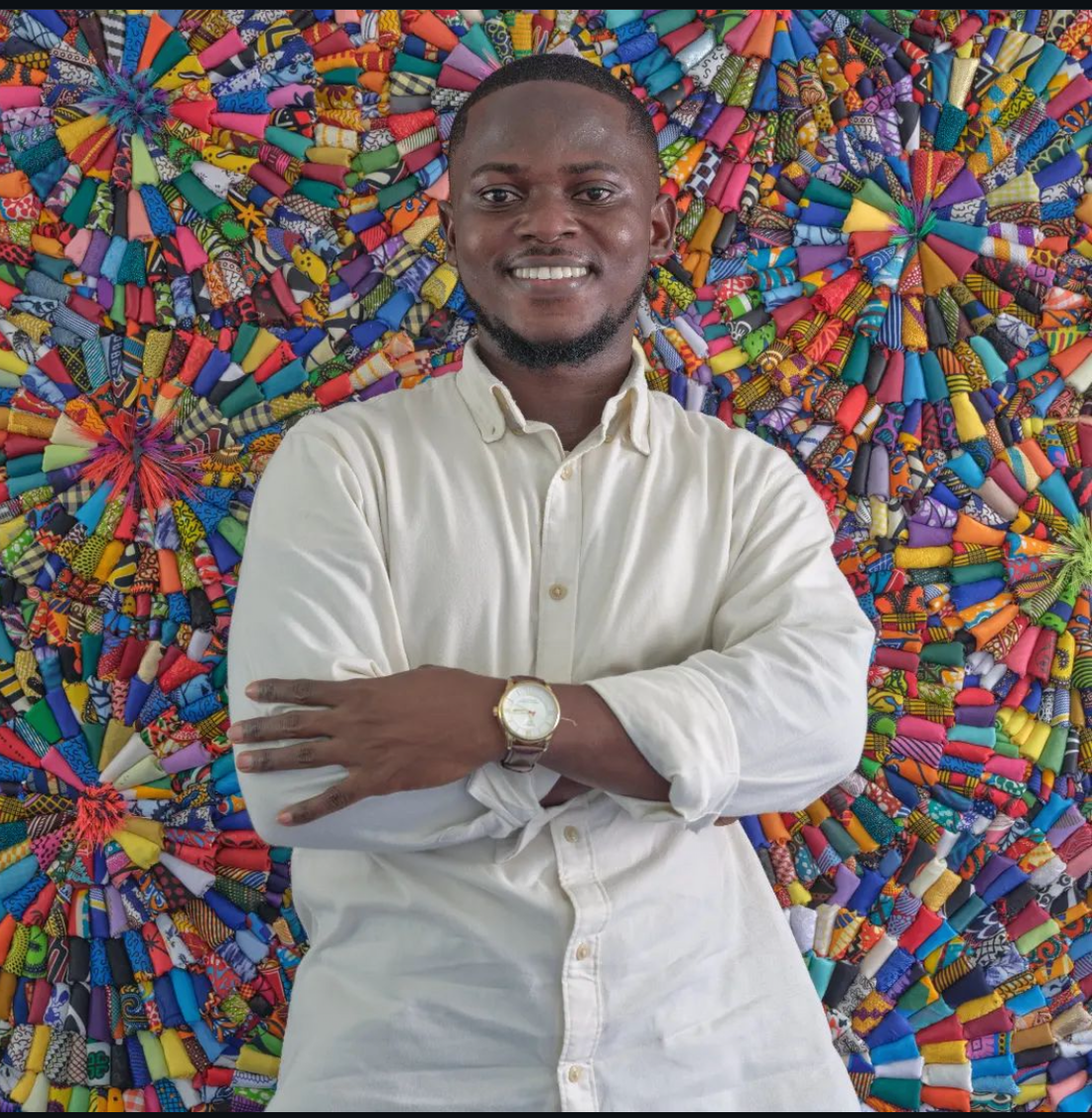 Art as Activism: Emmanuels Bold Response to Ghana’s Textile Waste Crisis and the Lingering Shadows of Colonialism