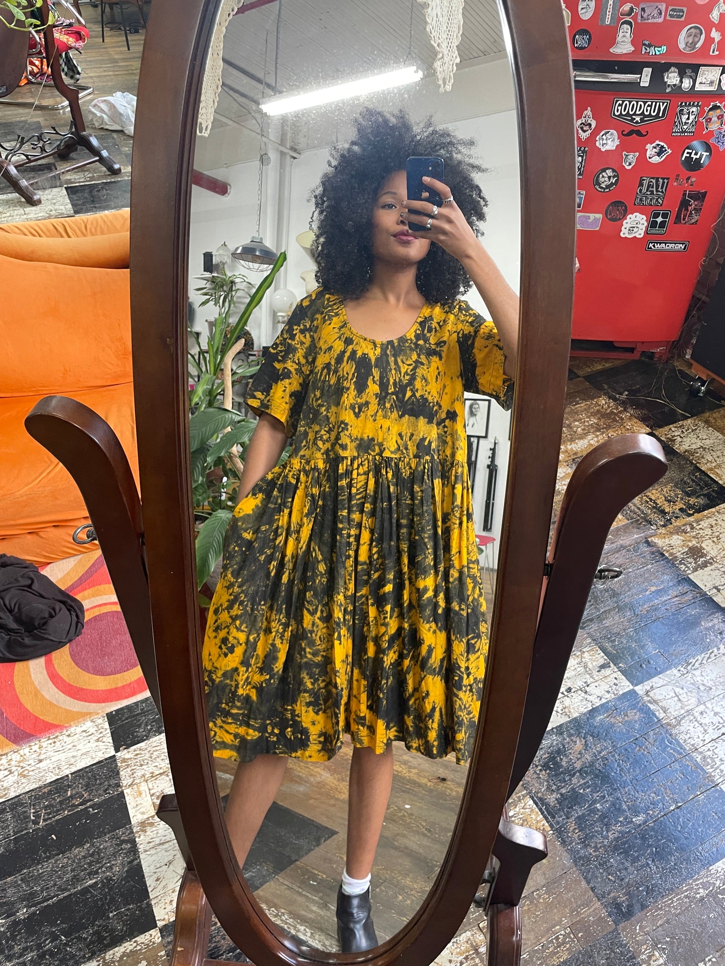 KUMASI DRESS | FIRECRACKER| READY TO SHIP