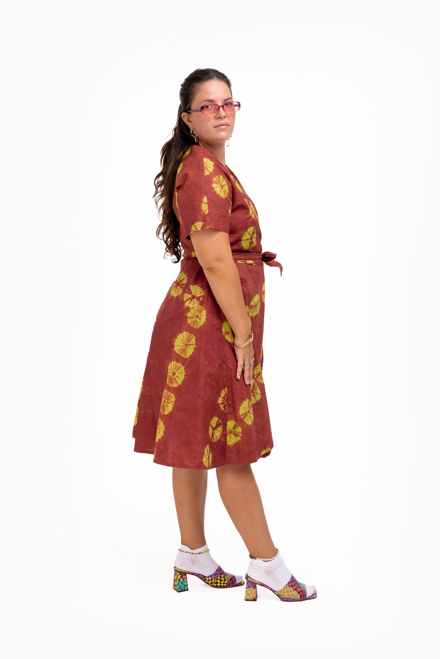 SIKA WRAP DRESS | SERENITY