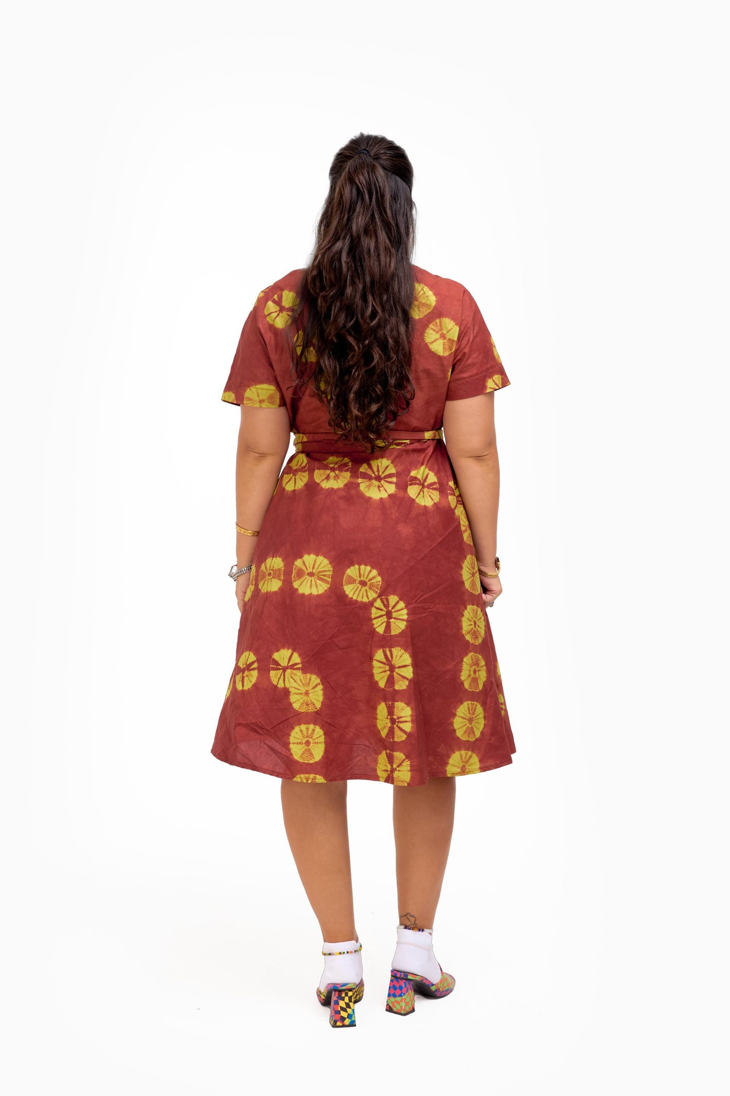 SIKA WRAP DRESS | SERENITY