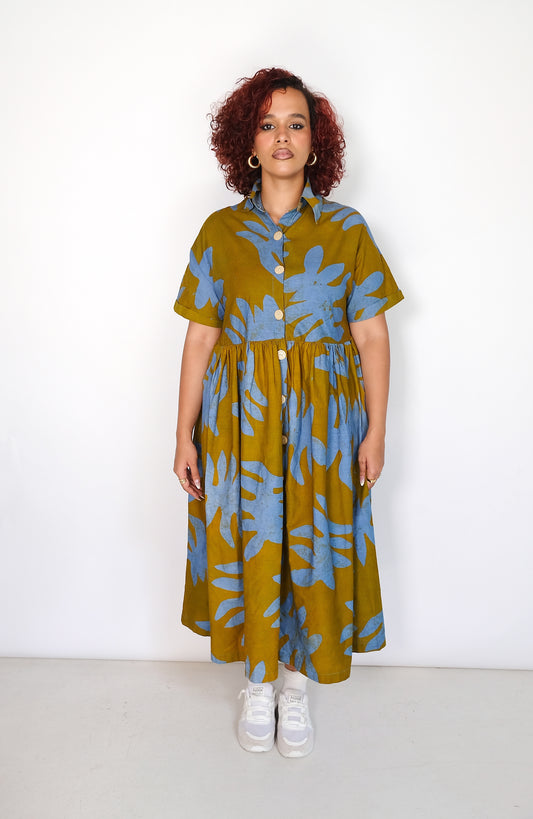 AKUA SHIRTDRESS I CLOVER FIELD