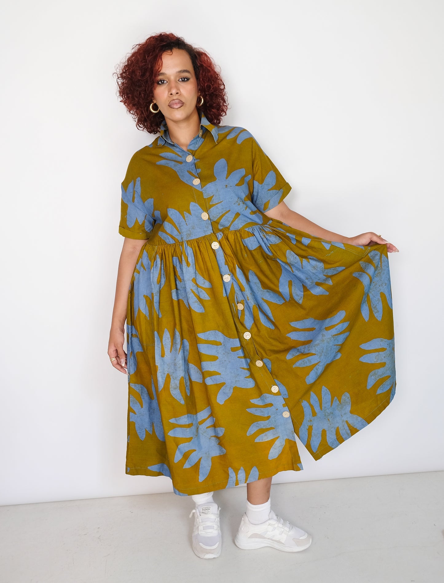 AKUA SHIRTDRESS I CLOVER FIELD
