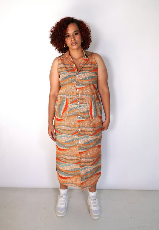 AMA VEST DRESS I AUTUMN