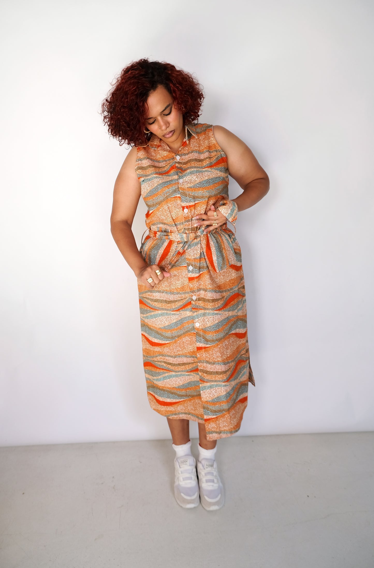 AMA VEST DRESS I AUTUMN
